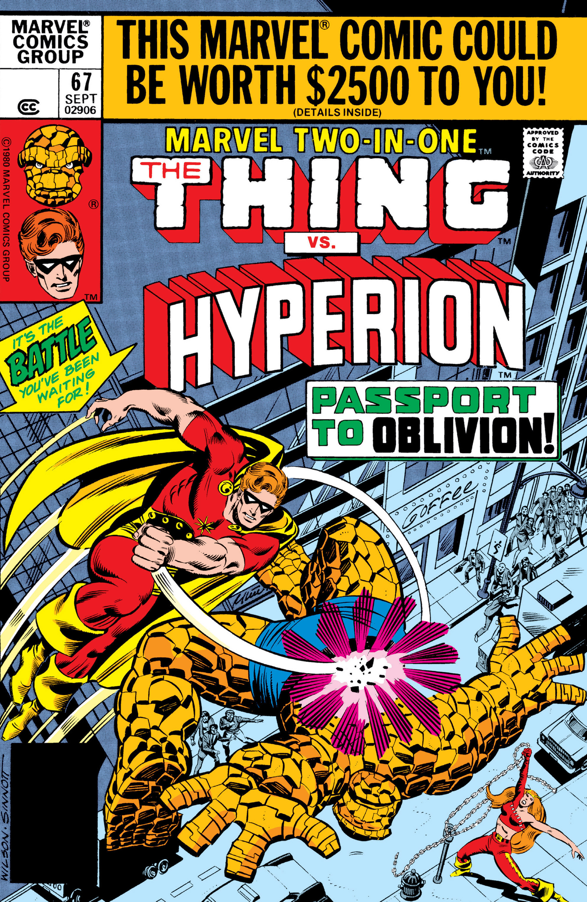 Read online Marvel Two-In-One comic -  Issue #67 - 1