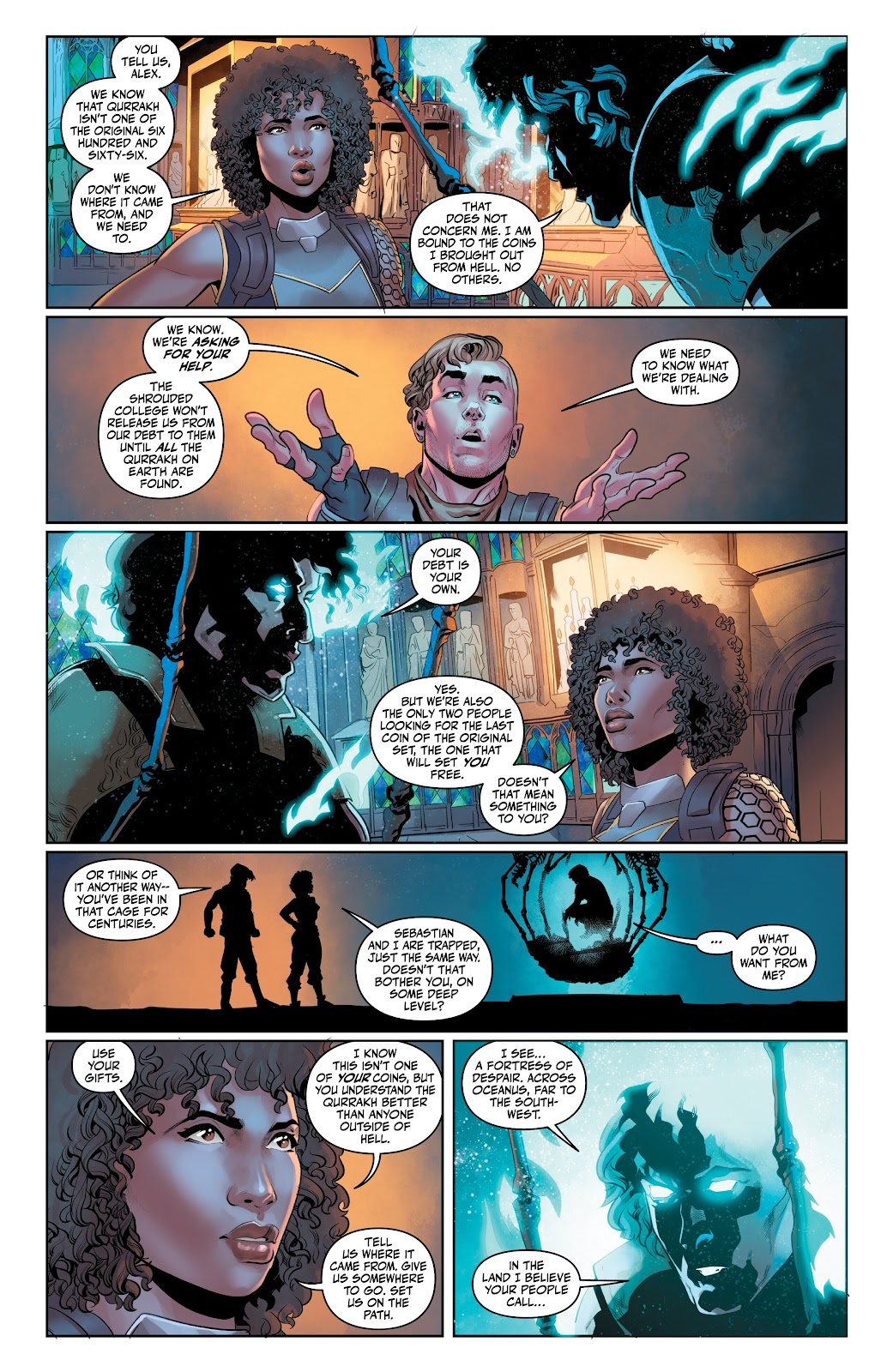Hell To Pay: A Tale Of The Shrouded College issue TPB (Part 1) - Page 46