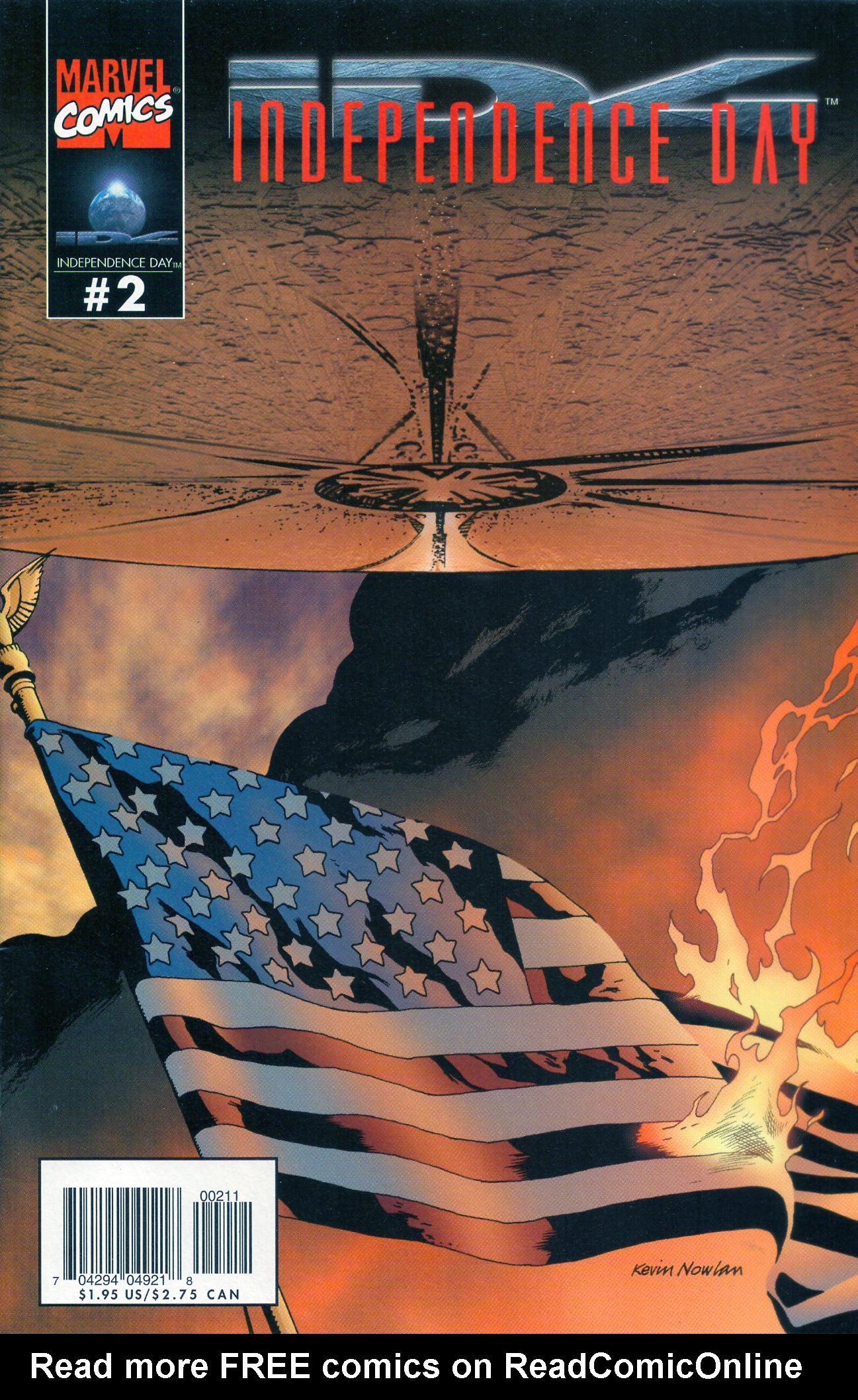 Read online Independence Day (1996) comic -  Issue #2 - 1