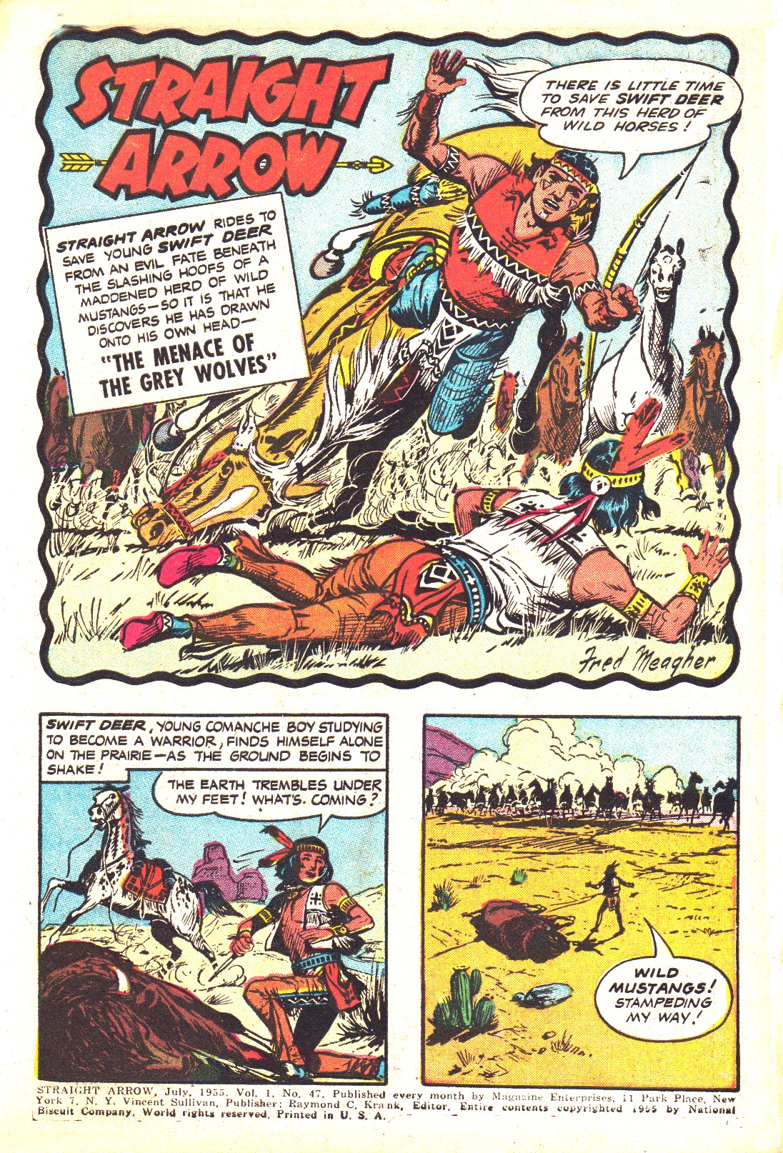 Read online Straight Arrow comic -  Issue #47 - 3