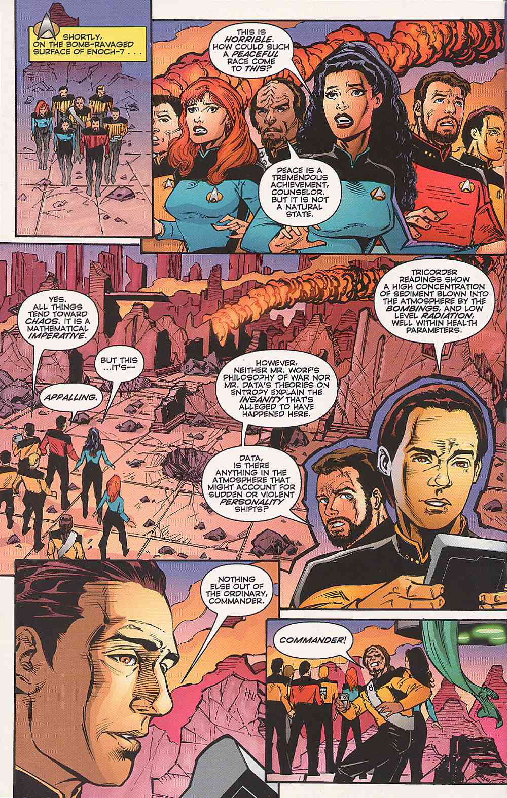 Read online Star Trek: The Next Generation: Embrace the Wolf comic -  Issue # Full - 6