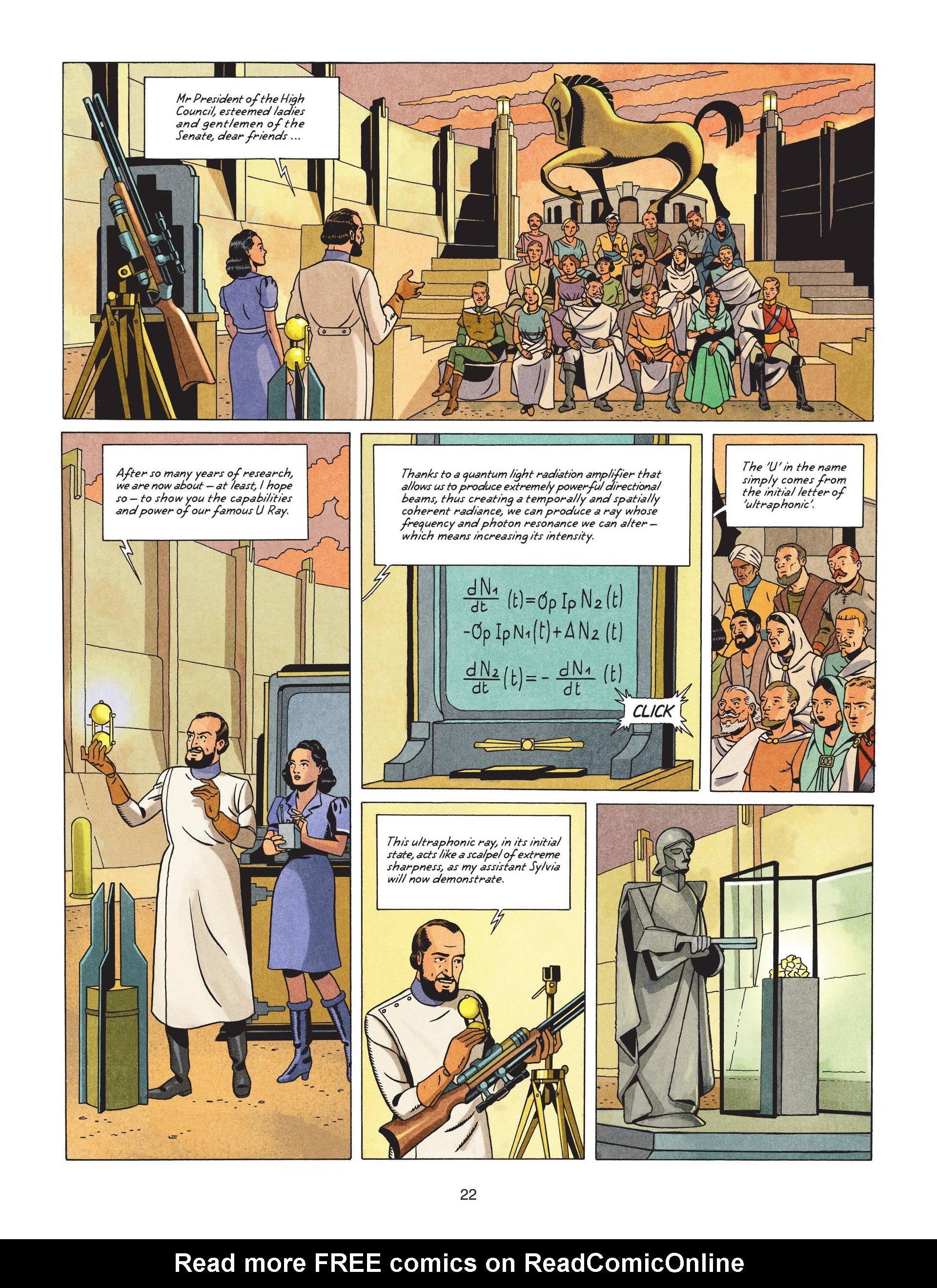 Read online Before Blake & Mortimer comic -  Issue #2 - 23