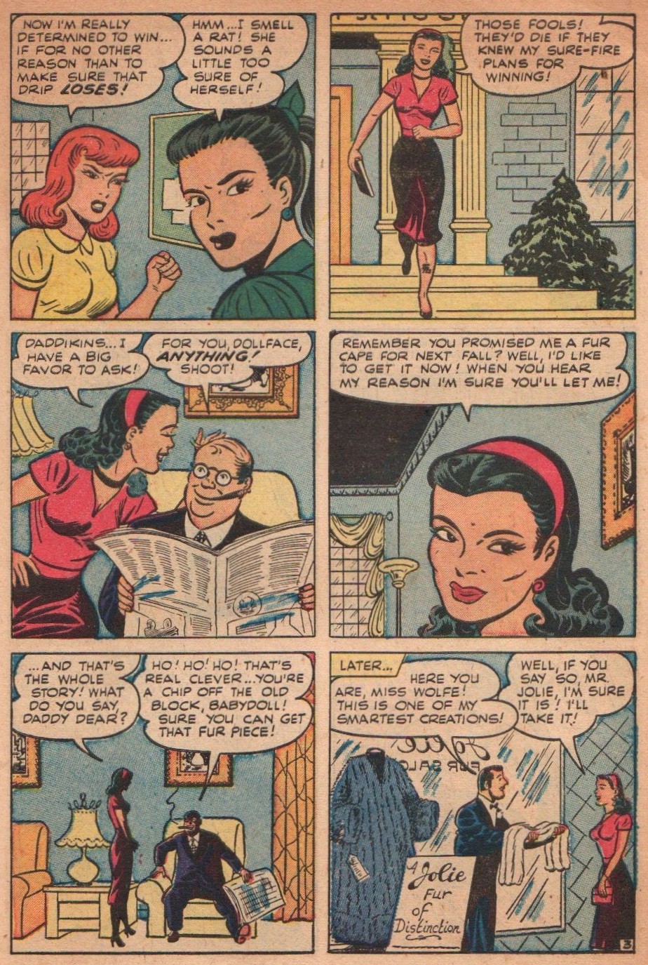 Read online Patsy Walker comic -  Issue #47 - 5