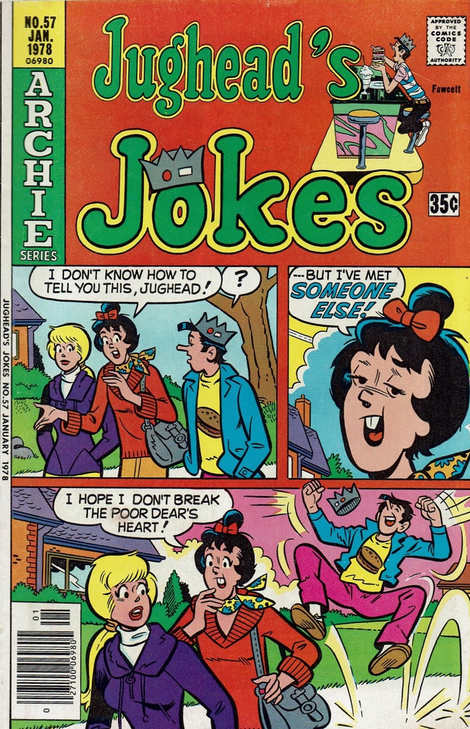 Read online Jughead's Jokes comic -  Issue #57 - 1