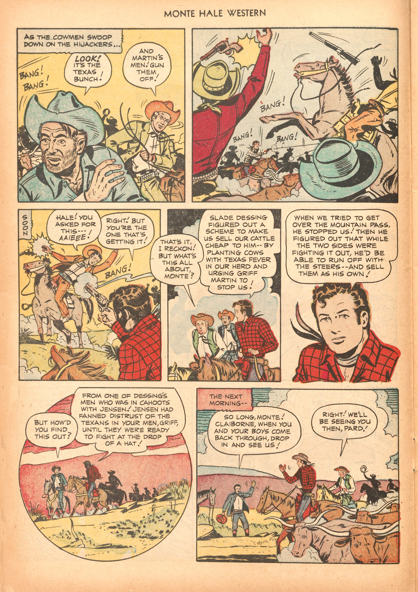 Read online Monte Hale Western comic -  Issue #64 - 12