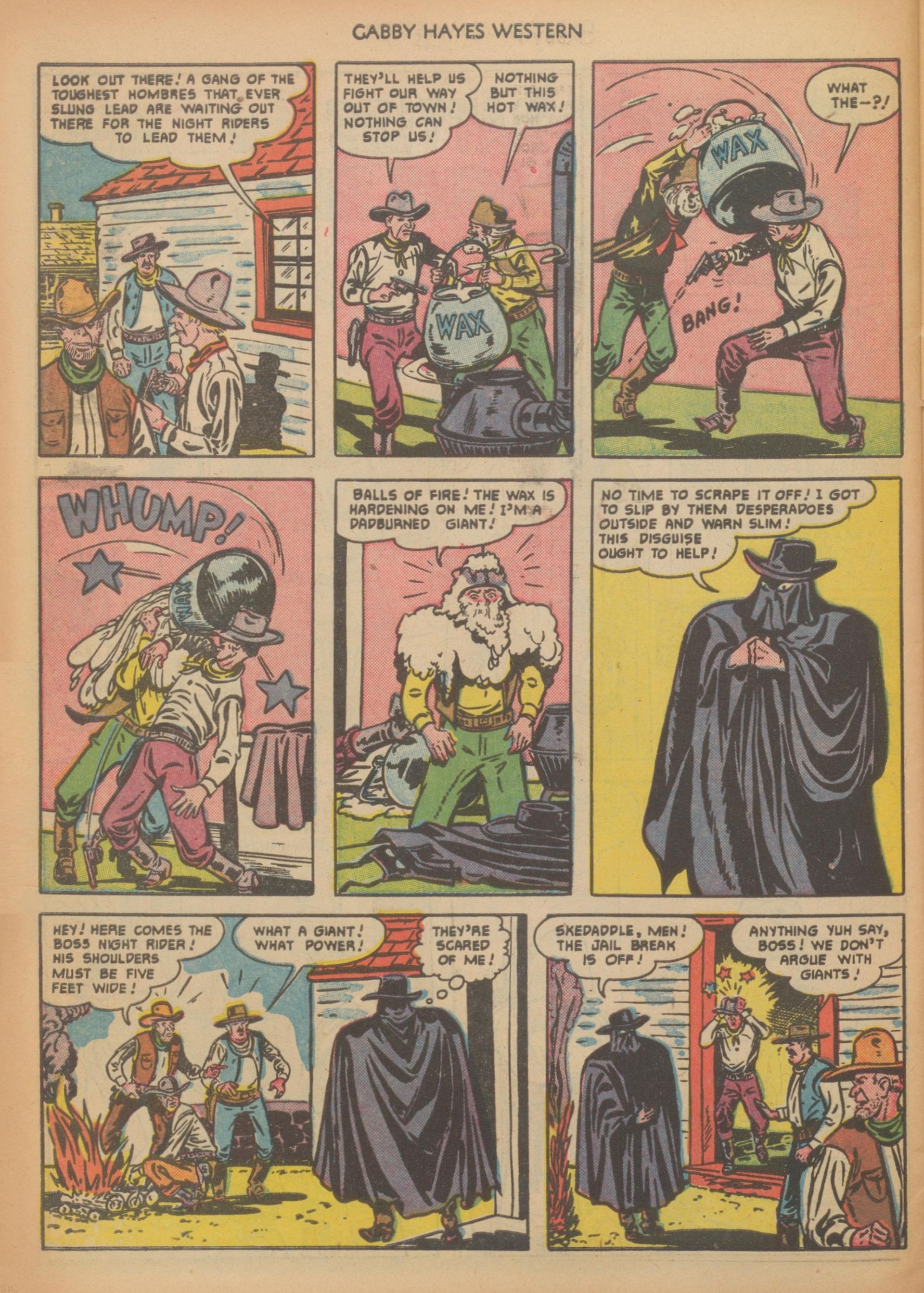 Read online Gabby Hayes Western comic -  Issue #30 - 30