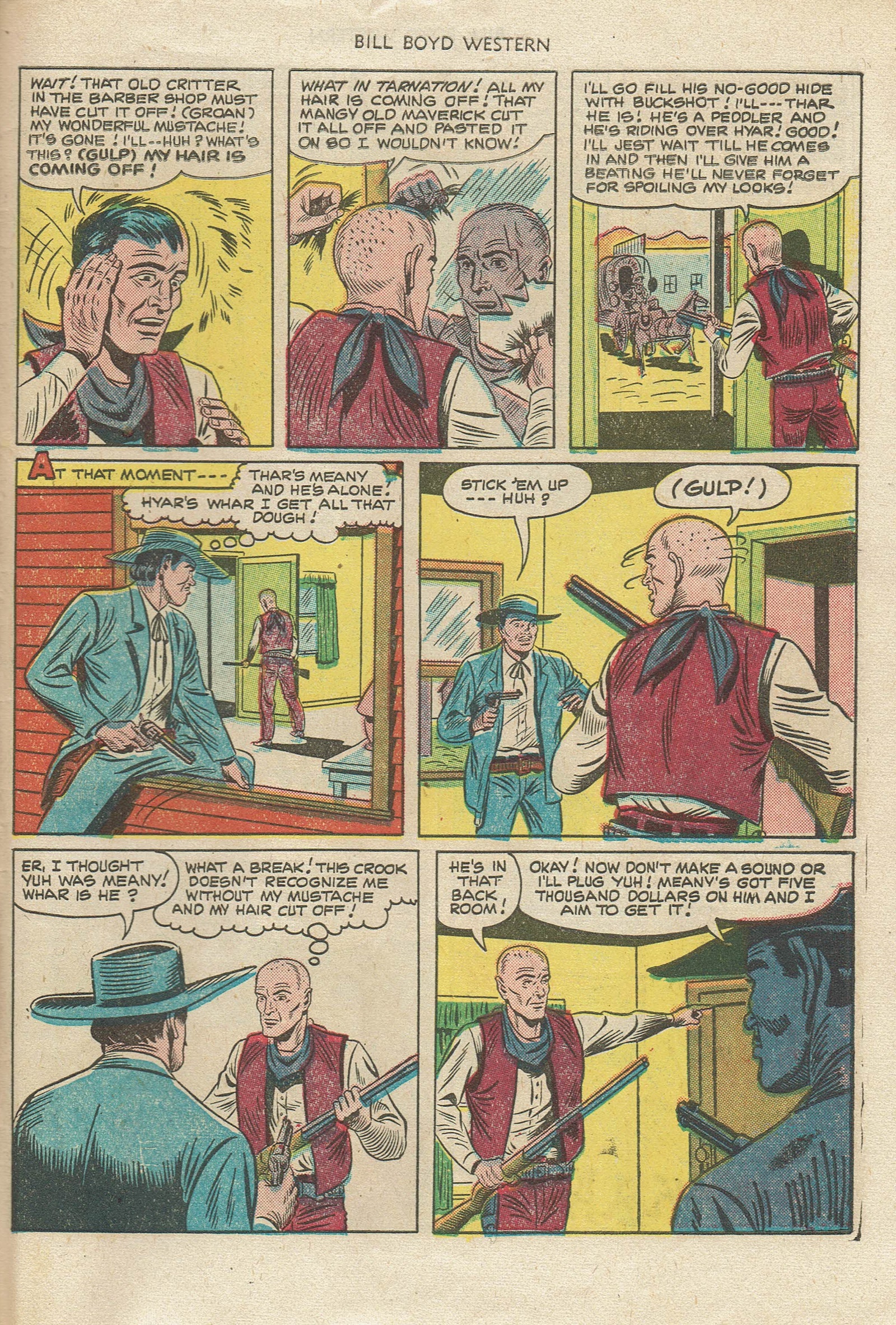 Read online Bill Boyd Western comic -  Issue #15 - 31