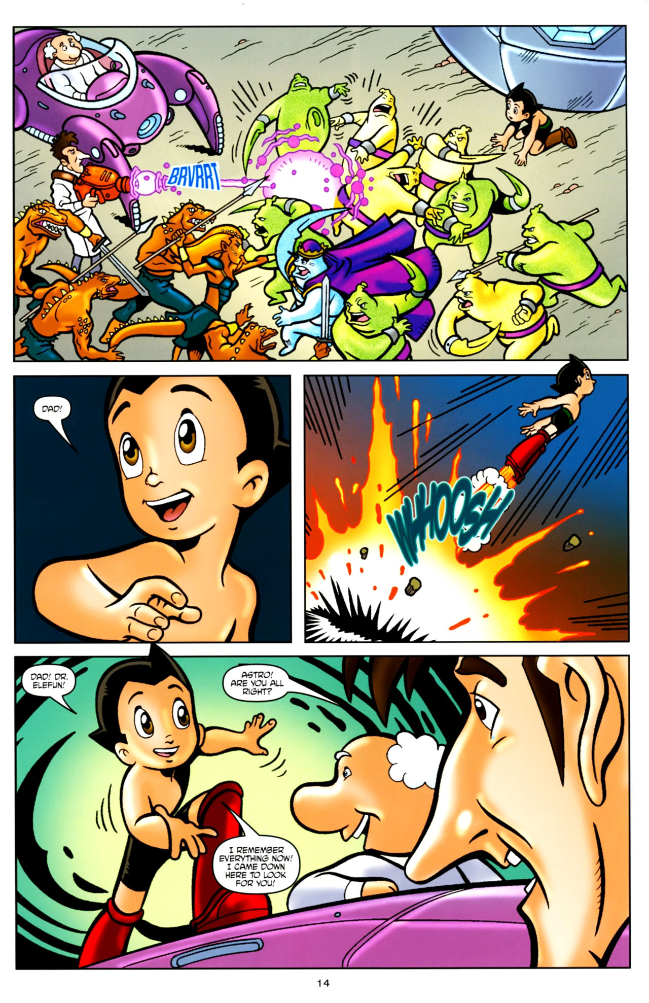 Read online Astro Boy: The Movie: Official Movie Prequel comic -  Issue #4 - 16