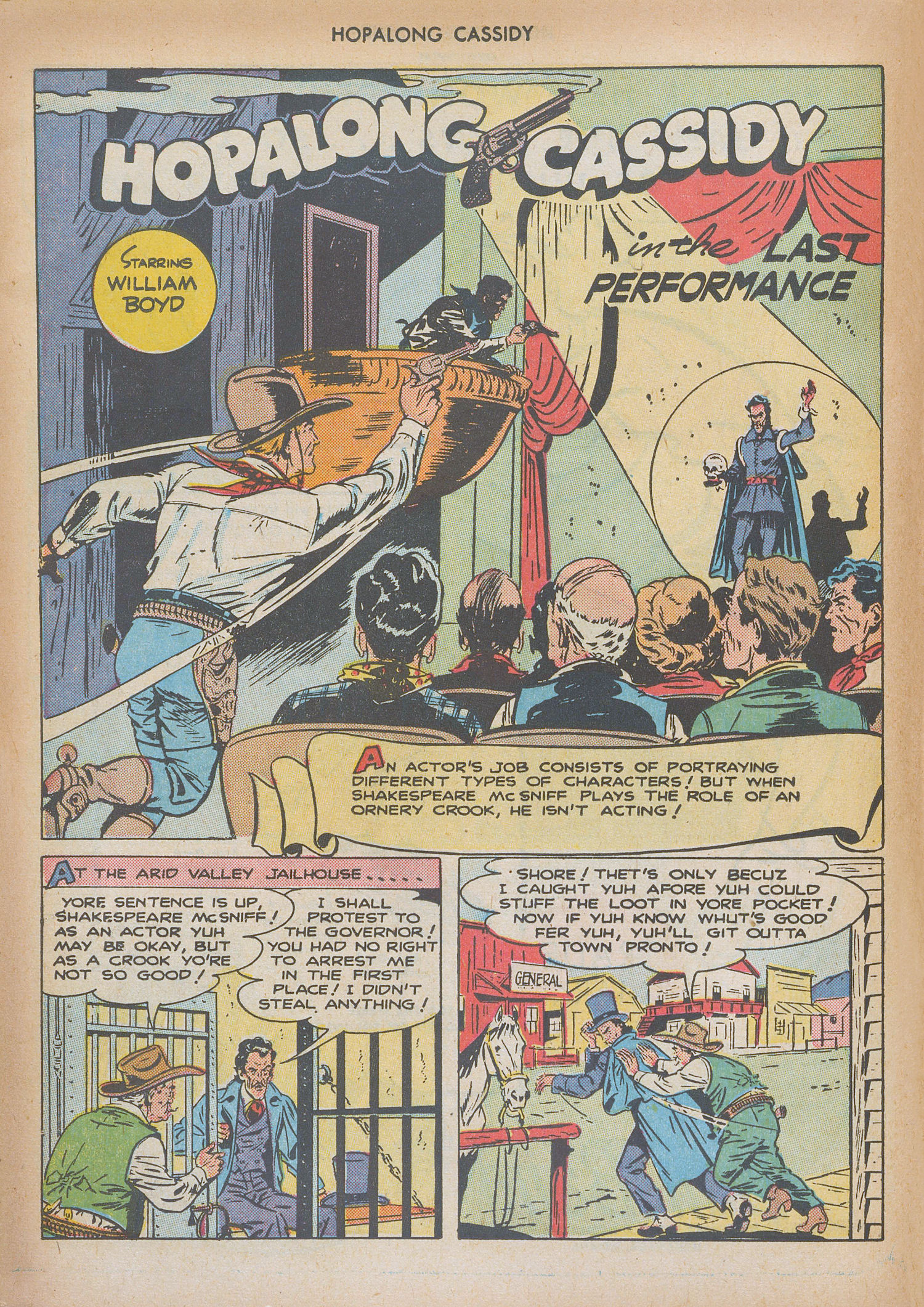 Read online Hopalong Cassidy comic -  Issue #22 - 24