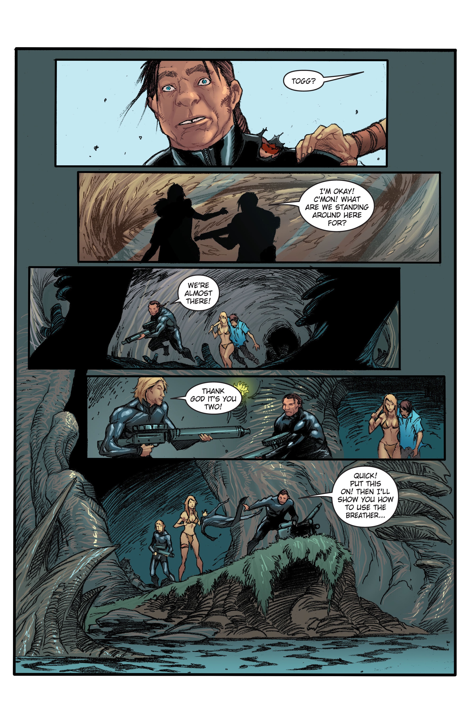 Read online Frank Cho's Jungle Girl: The Complete Omnibus comic -  Issue # TPB (Part 3) - 46