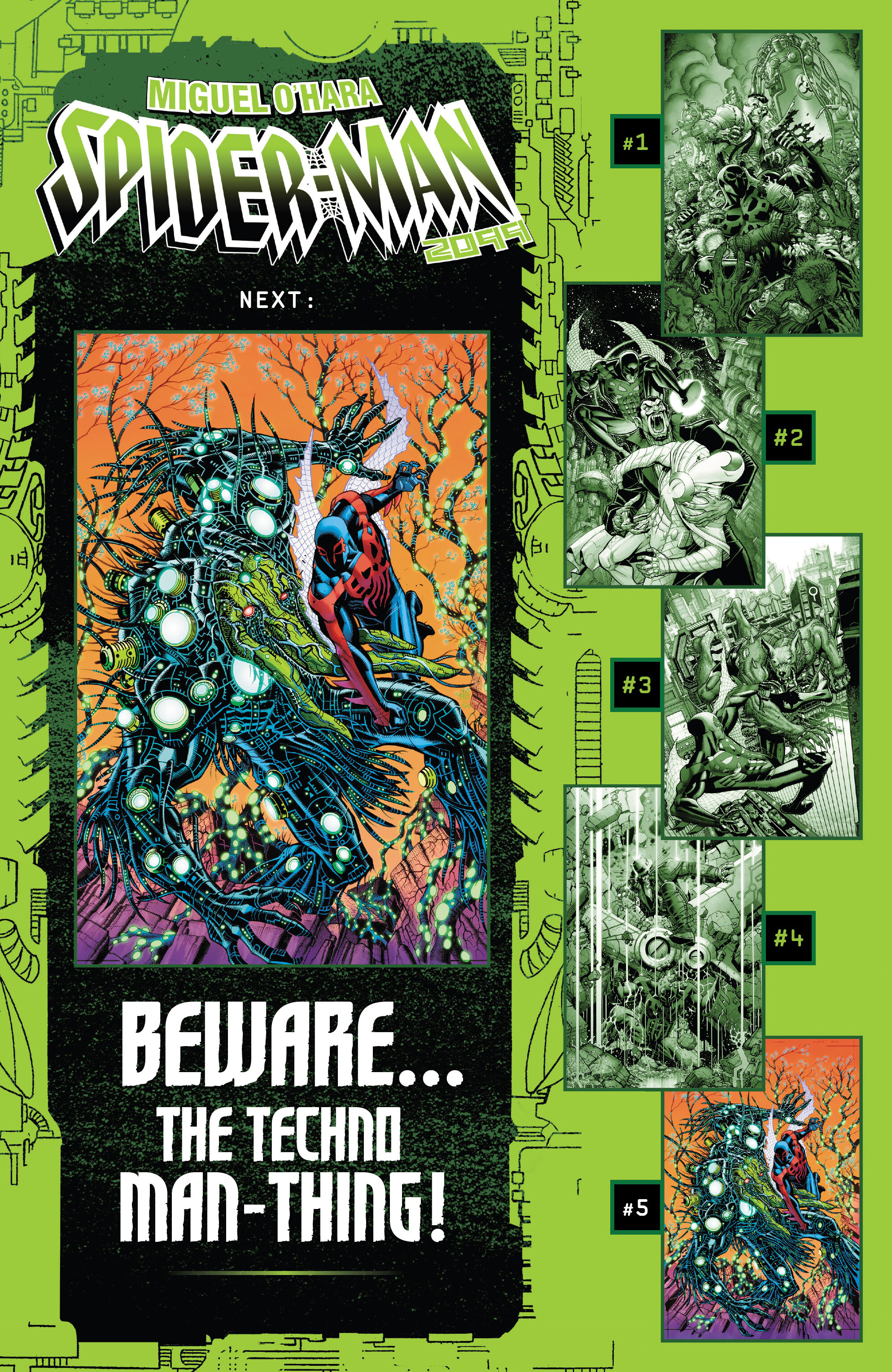 Read online Miguel O’Hara – Spider-Man 2099 comic -  Issue #4 - 23