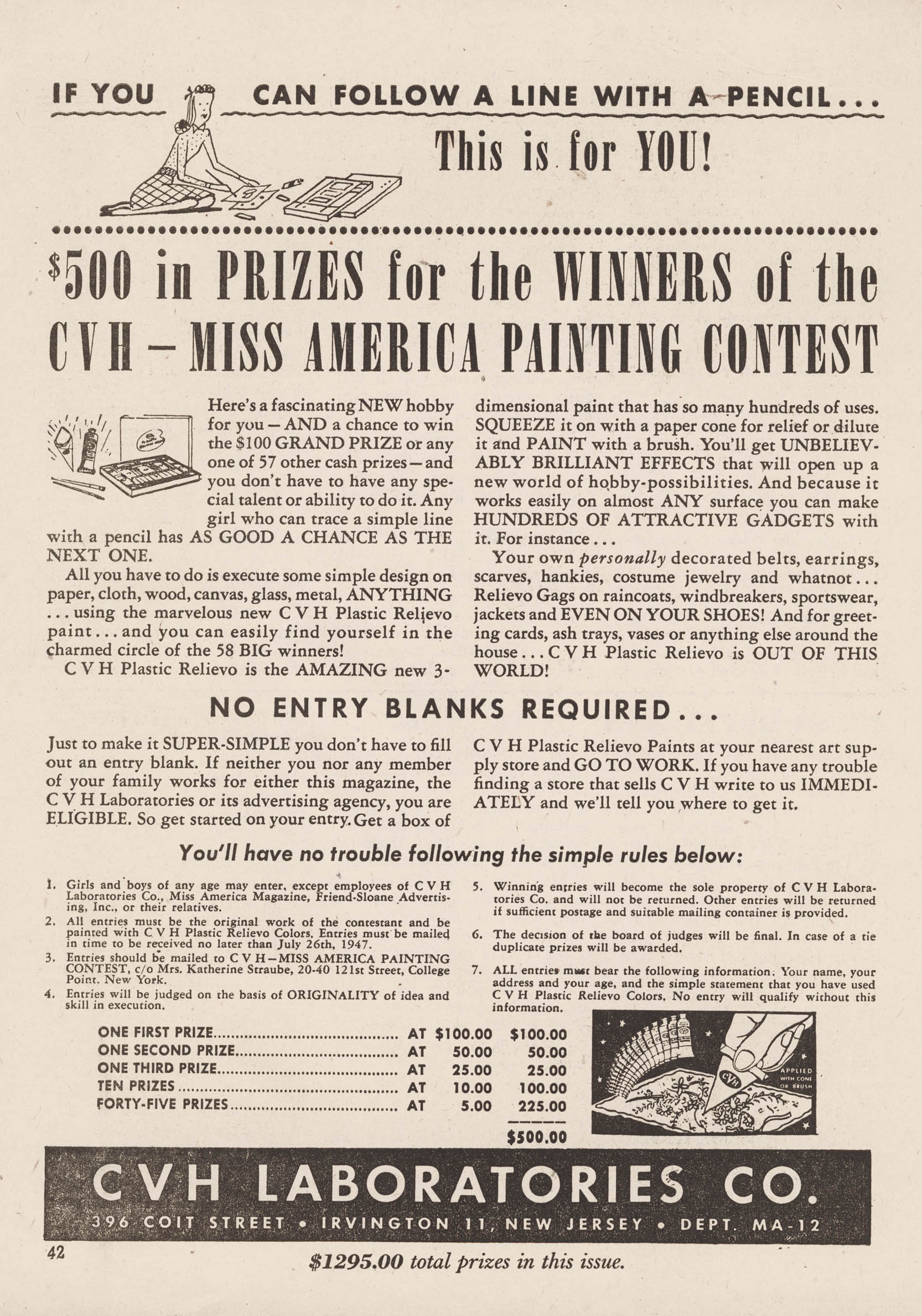 Read online Miss America Magazine comic -  Issue #30 - 35