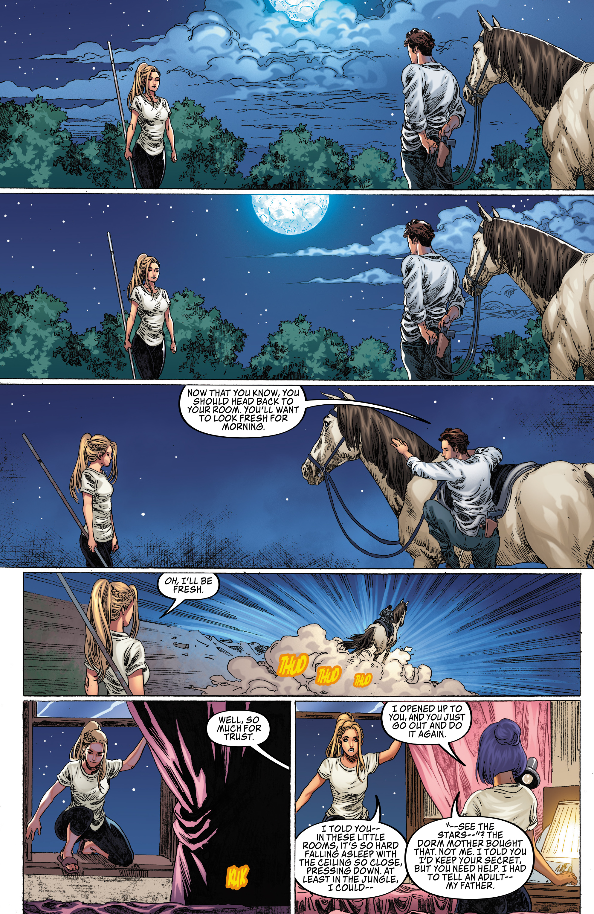 Read online Sheena Queen of the Jungle: Fatal Exams comic -  Issue #5 - 16