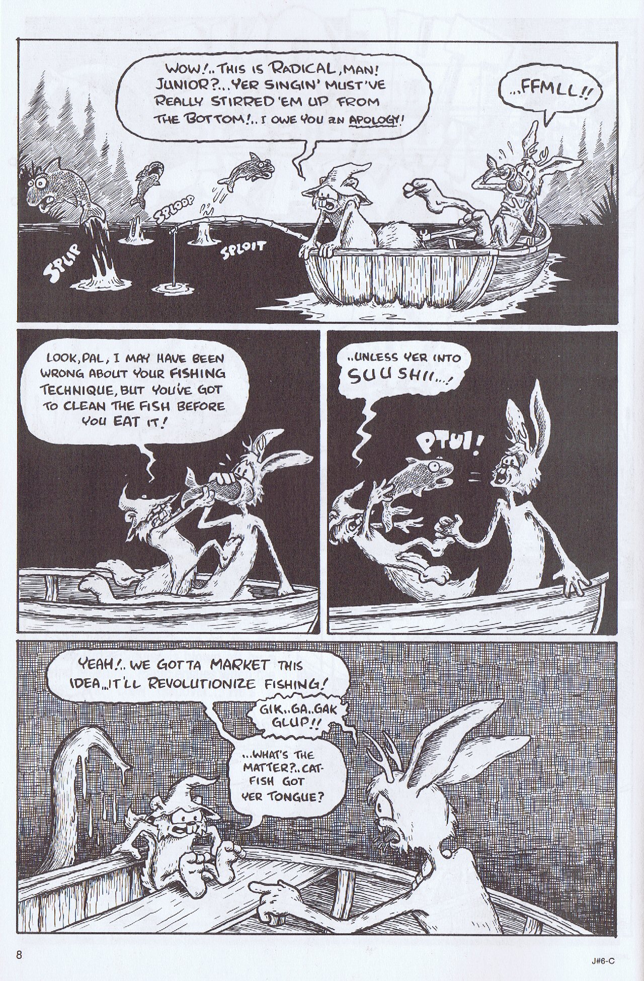 Read online Tales Of The Jackalope comic -  Issue #6 - 10