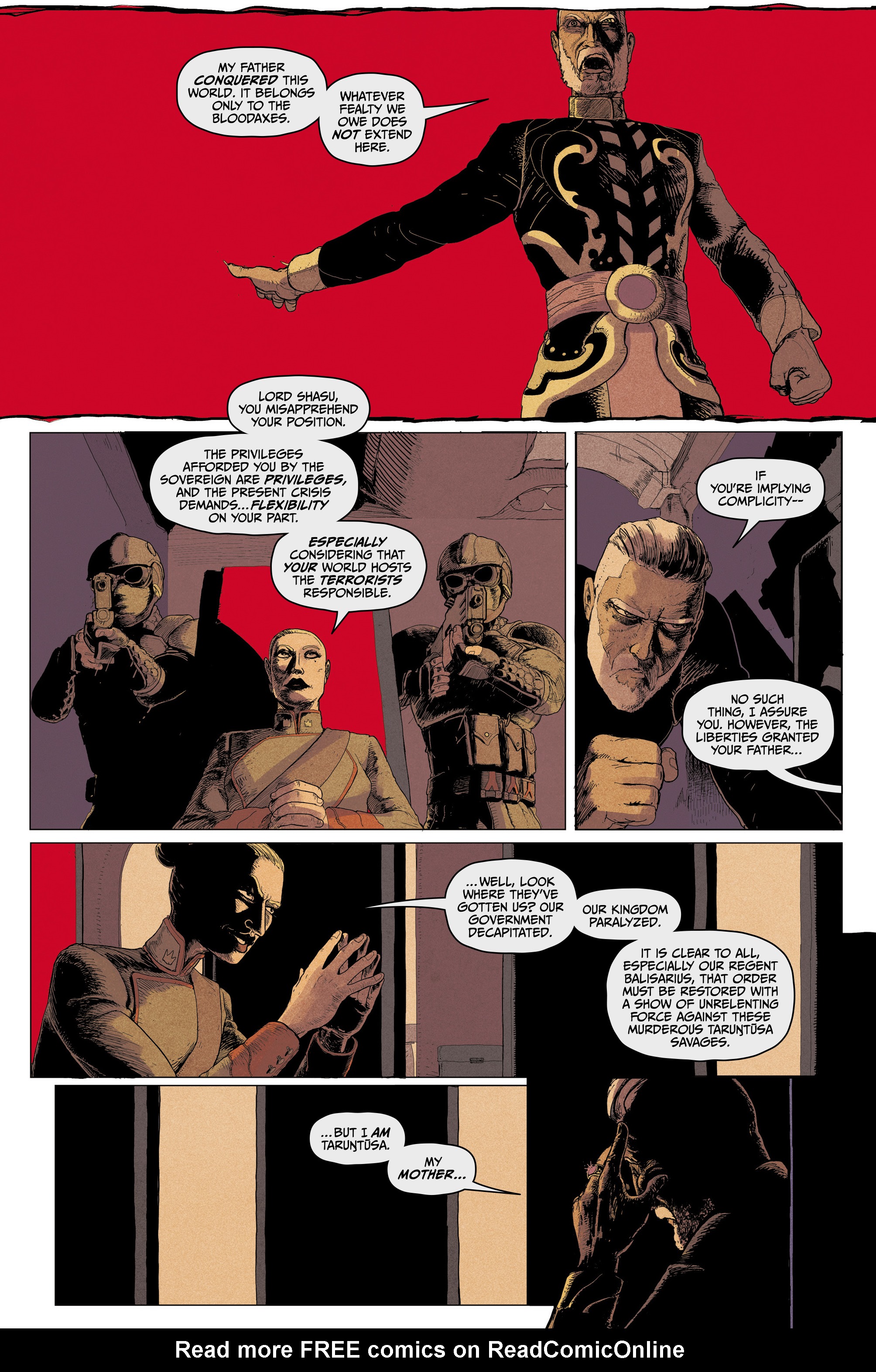 Read online Rebel Moon: House of the Bloodaxe comic -  Issue #1 - 27
