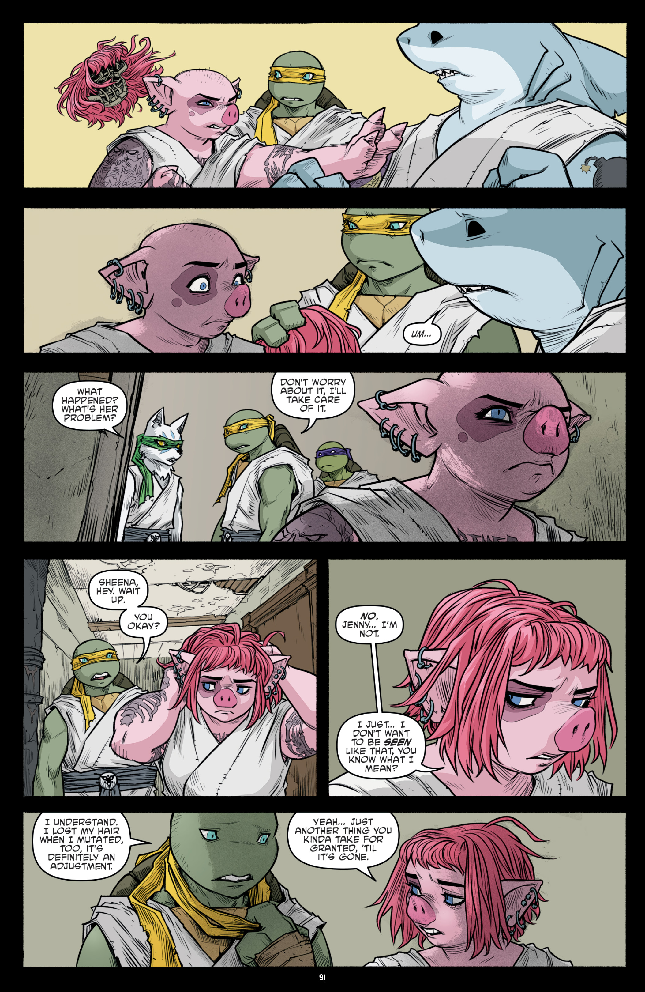 Read online Teenage Mutant Ninja Turtles: The IDW Collection comic -  Issue # TPB 15 (Part 1) - 92