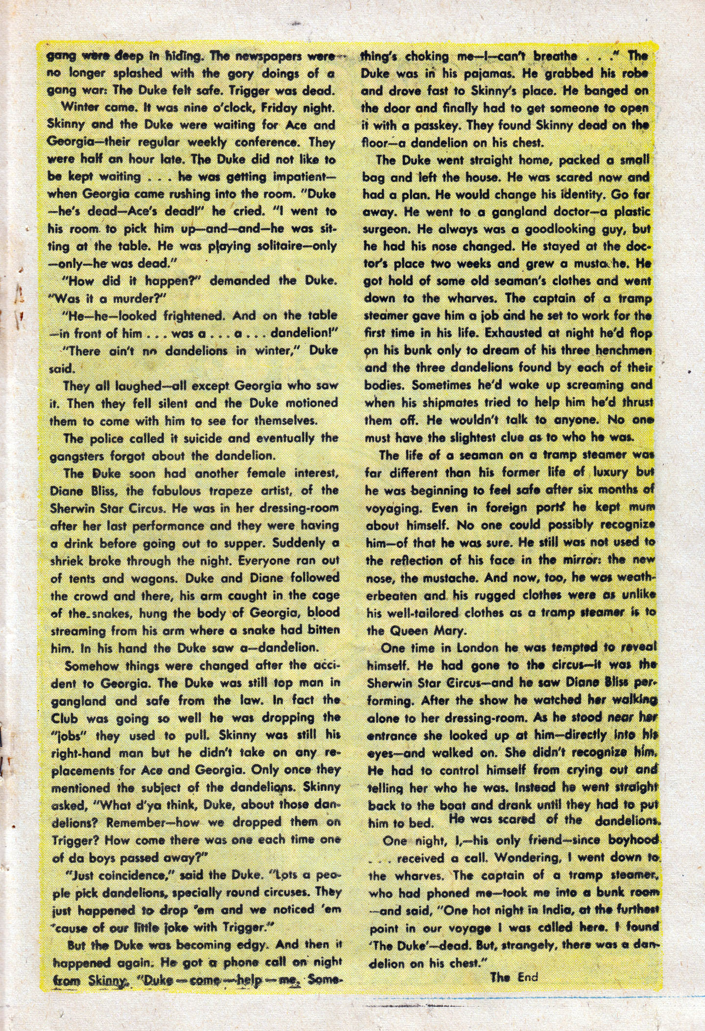 Read online Fight Against Crime comic -  Issue #18 - 19