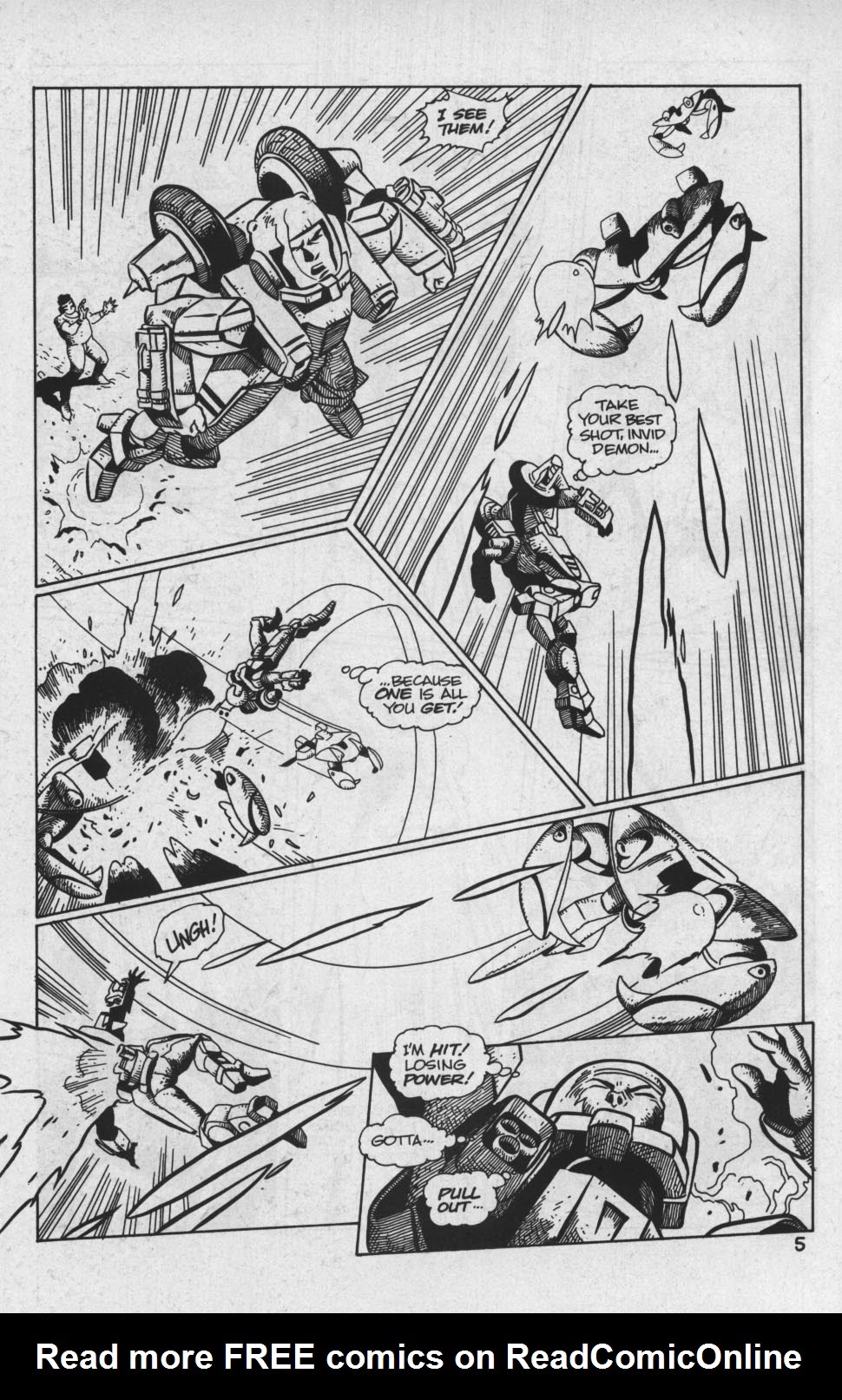 Read online Robotech: Invid War comic -  Issue #15 - 7