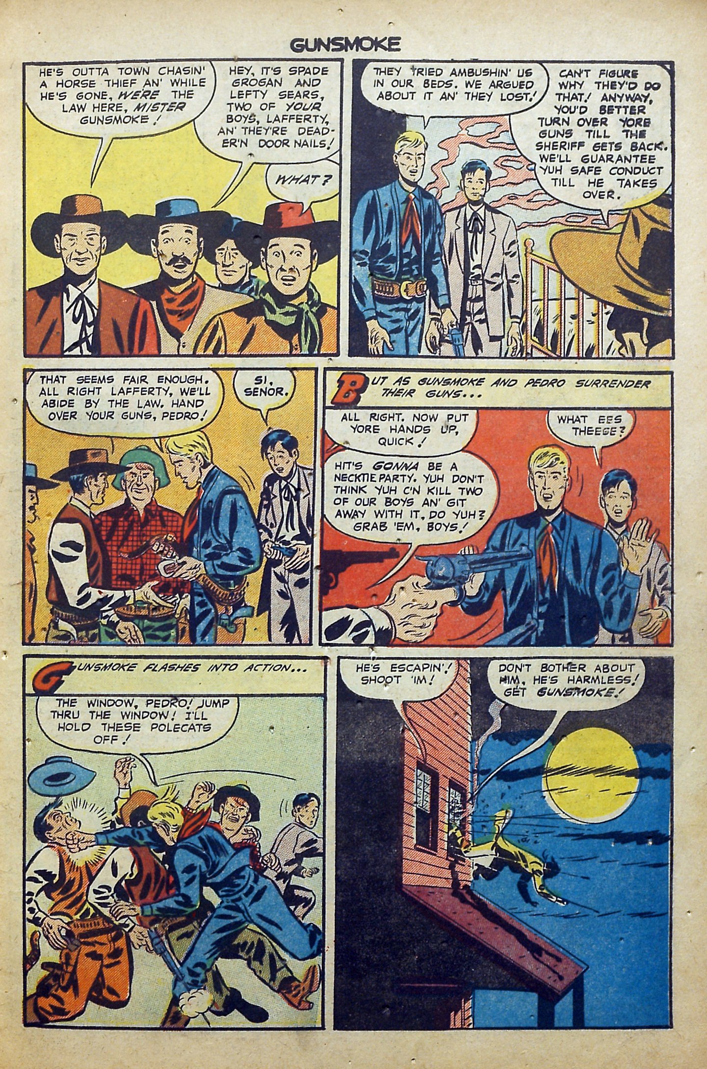 Read online Gunsmoke comic -  Issue #5 - 7