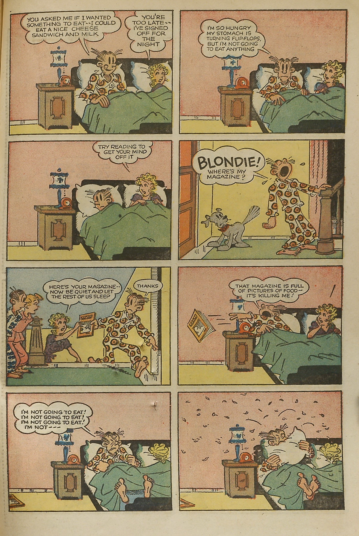 Read online Blondie Comics (1960) comic -  Issue #159 - 61