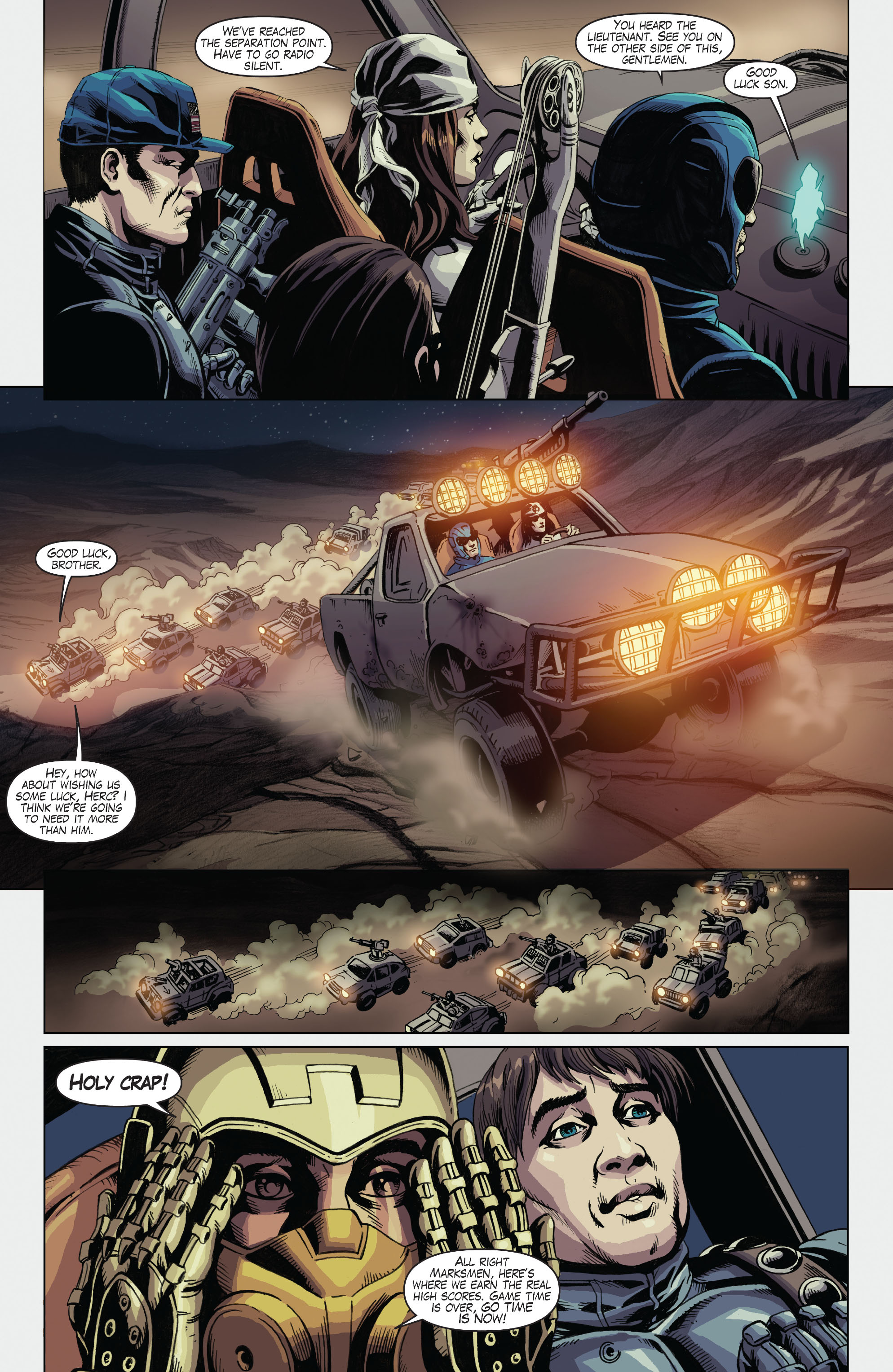 Read online Marksmen comic -  Issue #3 - 25