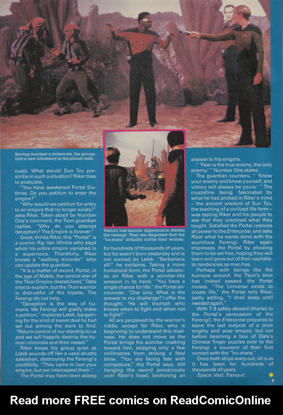 Read online Star Trek The Next Generation (1990) comic -  Issue #18 - 8