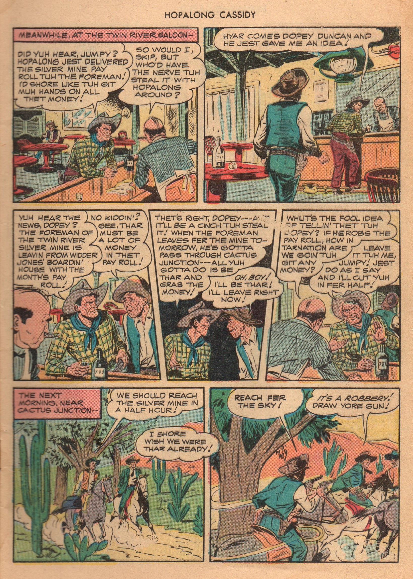 Read online Hopalong Cassidy comic -  Issue #19 - 5