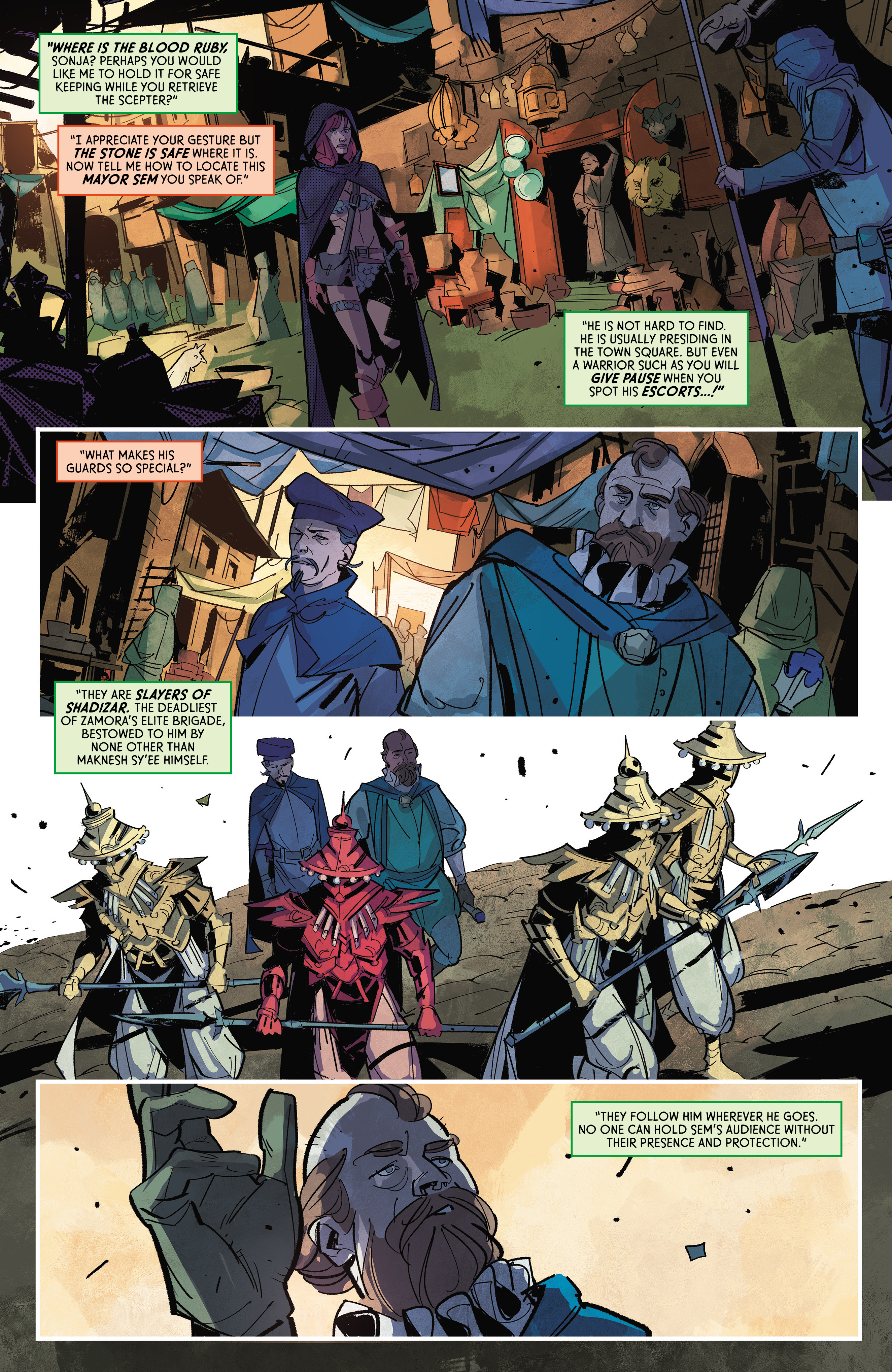 Read online Savage Red Sonja comic -  Issue #3 - 12