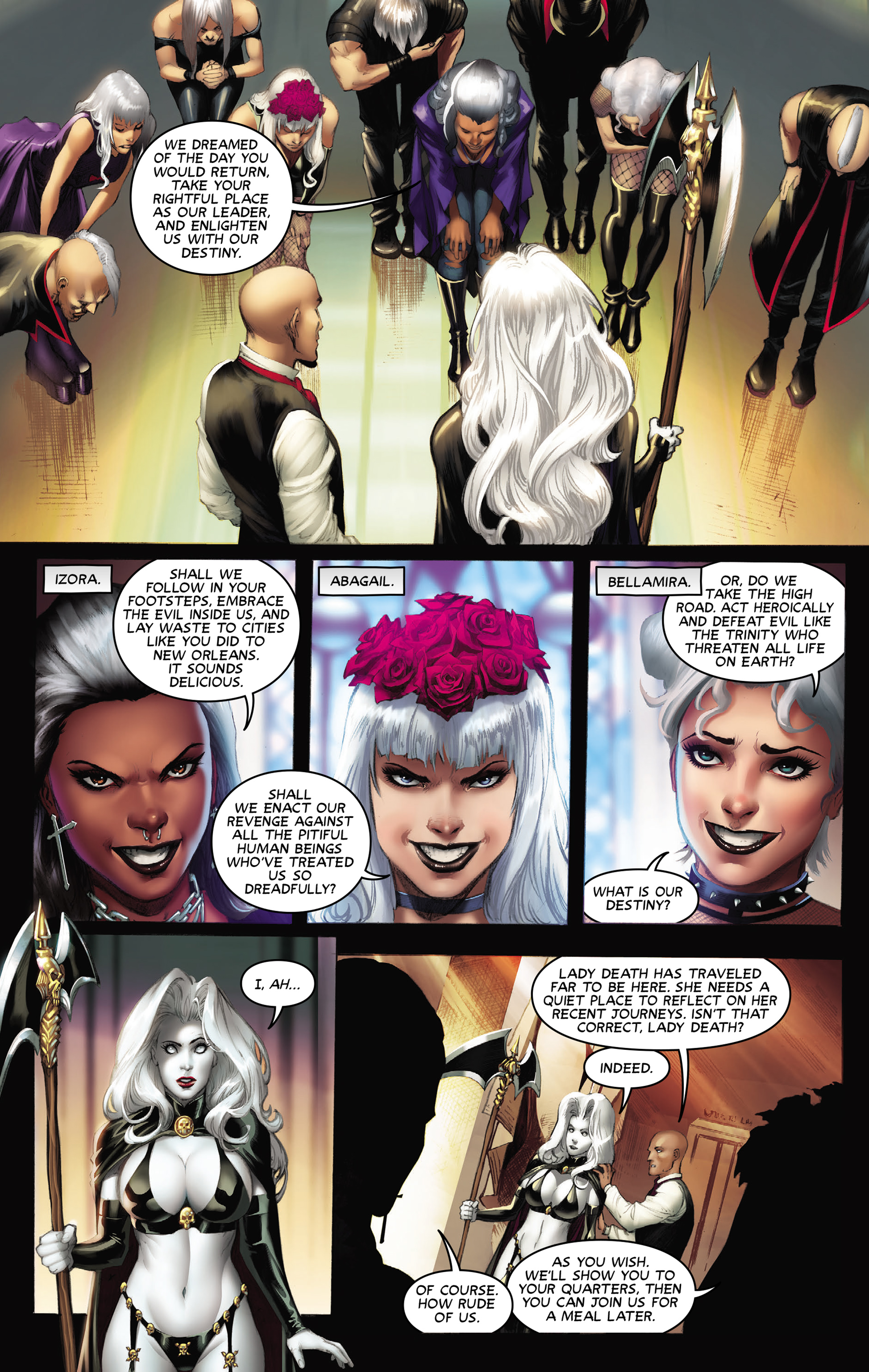 Read online Lady Death: Cataclysmic Majesty comic -  Issue # Full - 19