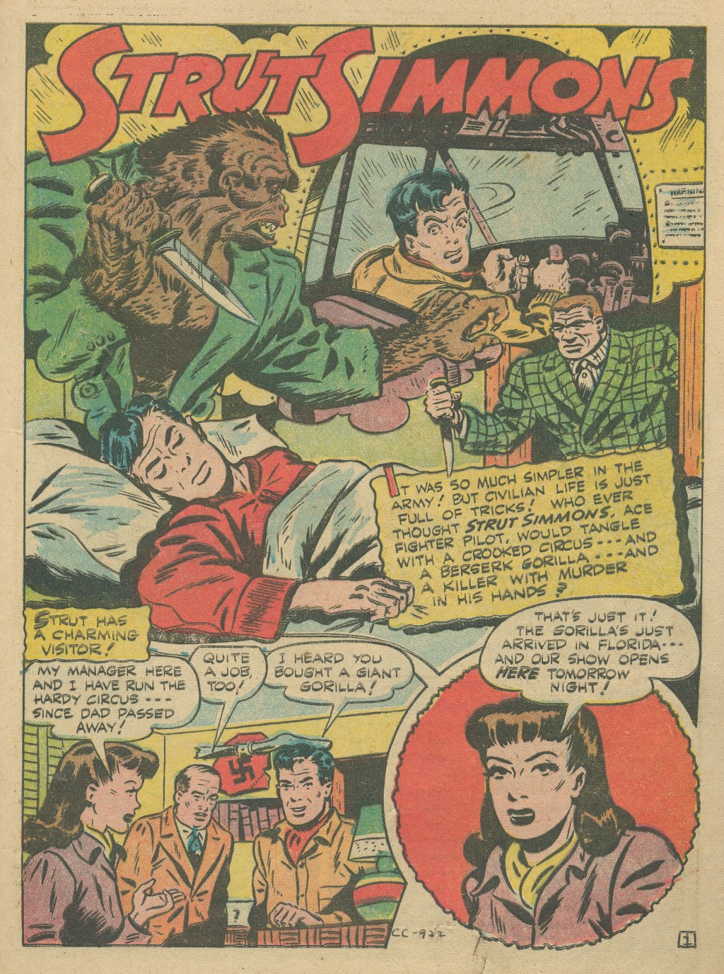 Read online Exciting Comics comic -  Issue #54 - 44