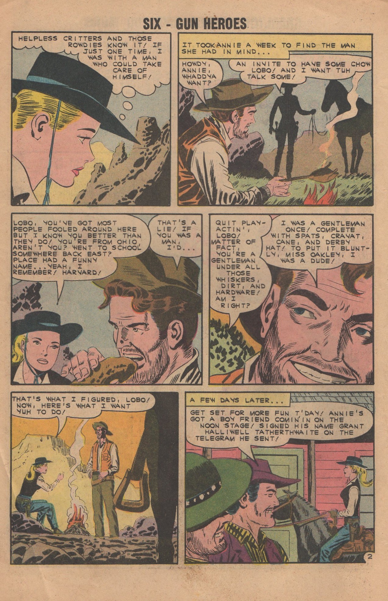Read online Six-Gun Heroes comic -  Issue #68 - 4