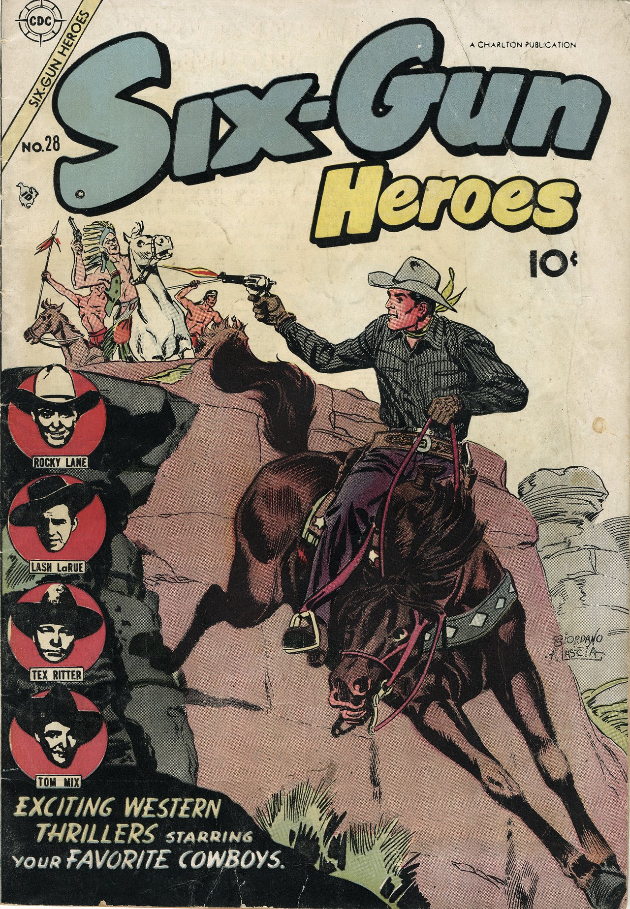 Read online Six-Gun Heroes comic -  Issue #28 - 1