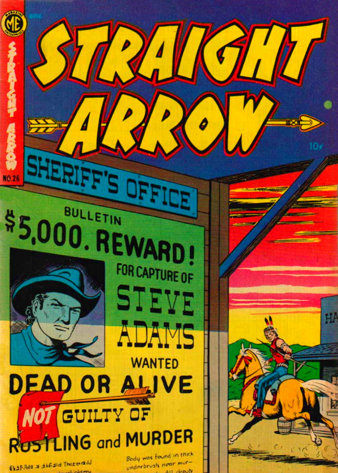 Read online Straight Arrow comic -  Issue #26 - 1