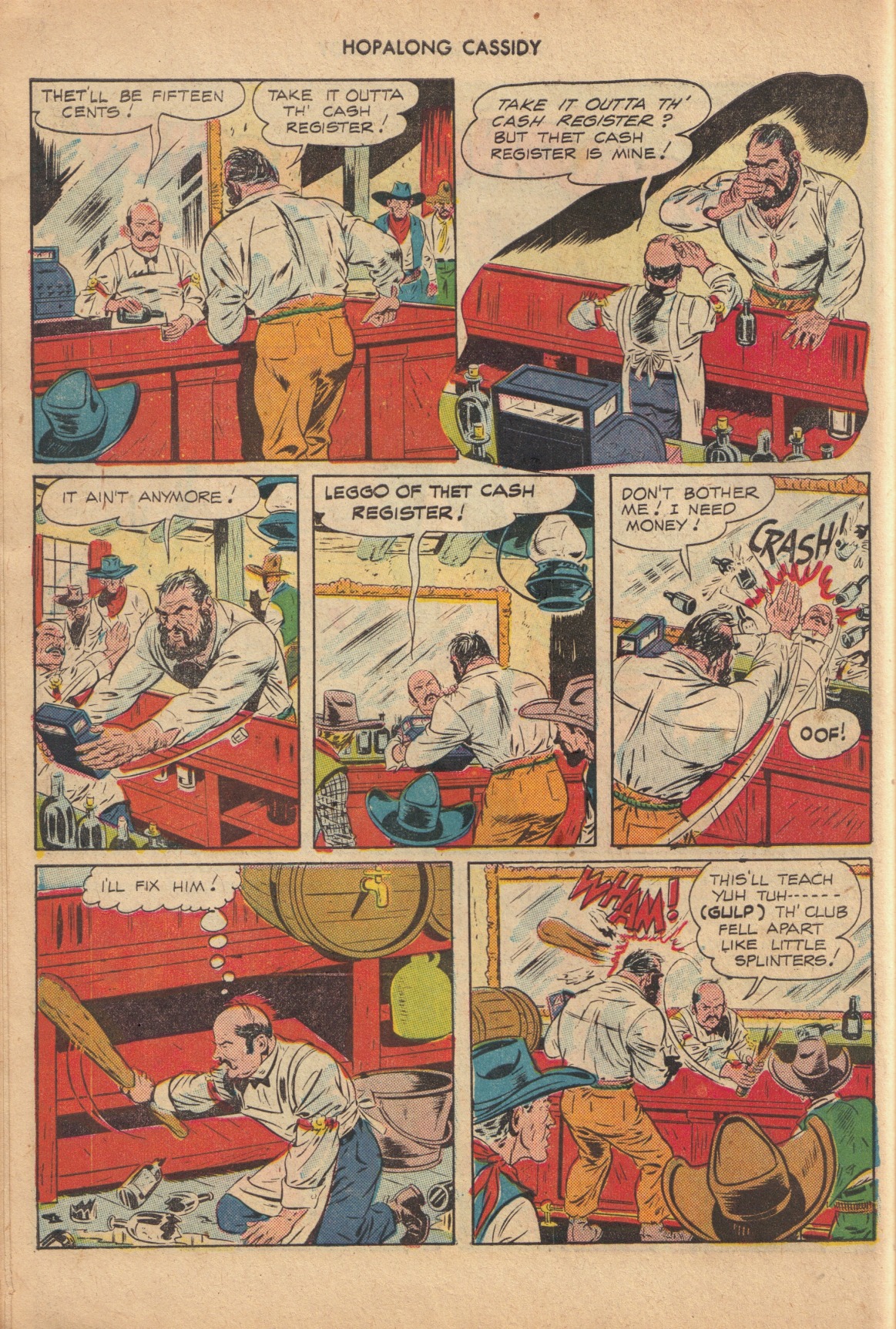 Read online Hopalong Cassidy comic -  Issue #24 - 22