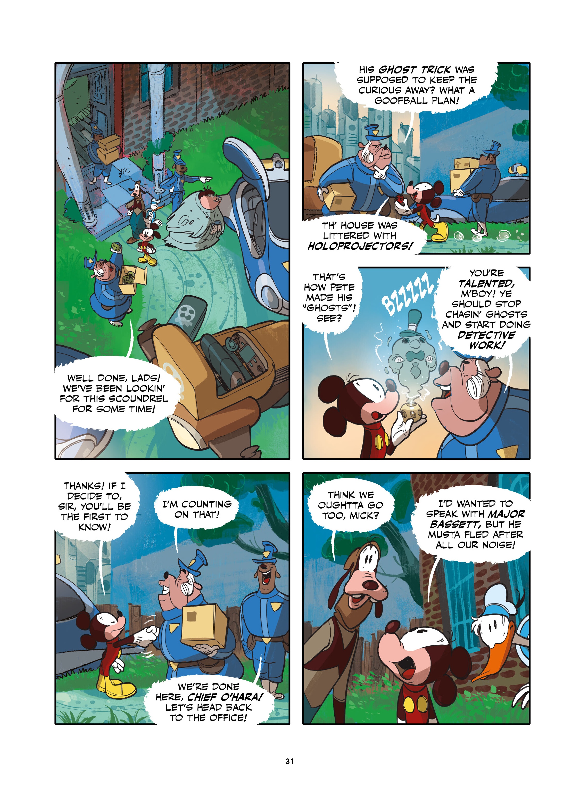 Read online Disney Once Upon a Mouse… In the Future comic -  Issue # TPB (Part 1) - 32