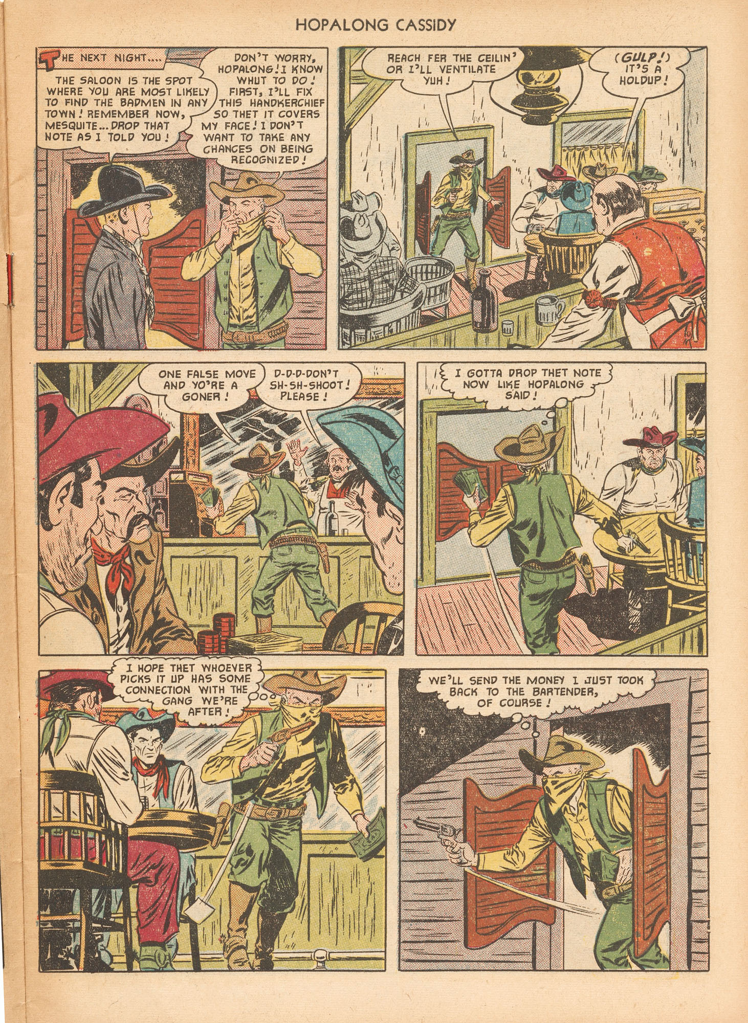 Read online Hopalong Cassidy comic -  Issue #57 - 7