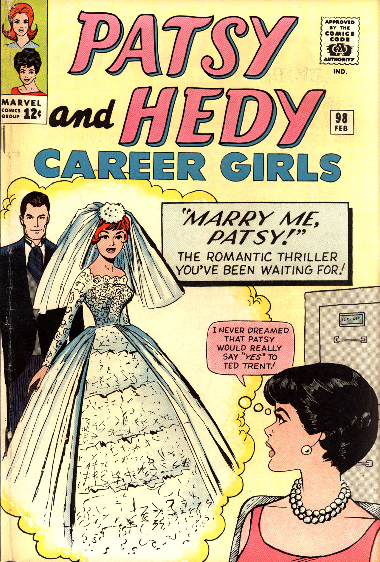 Read online Patsy and Hedy comic -  Issue #98 - 1