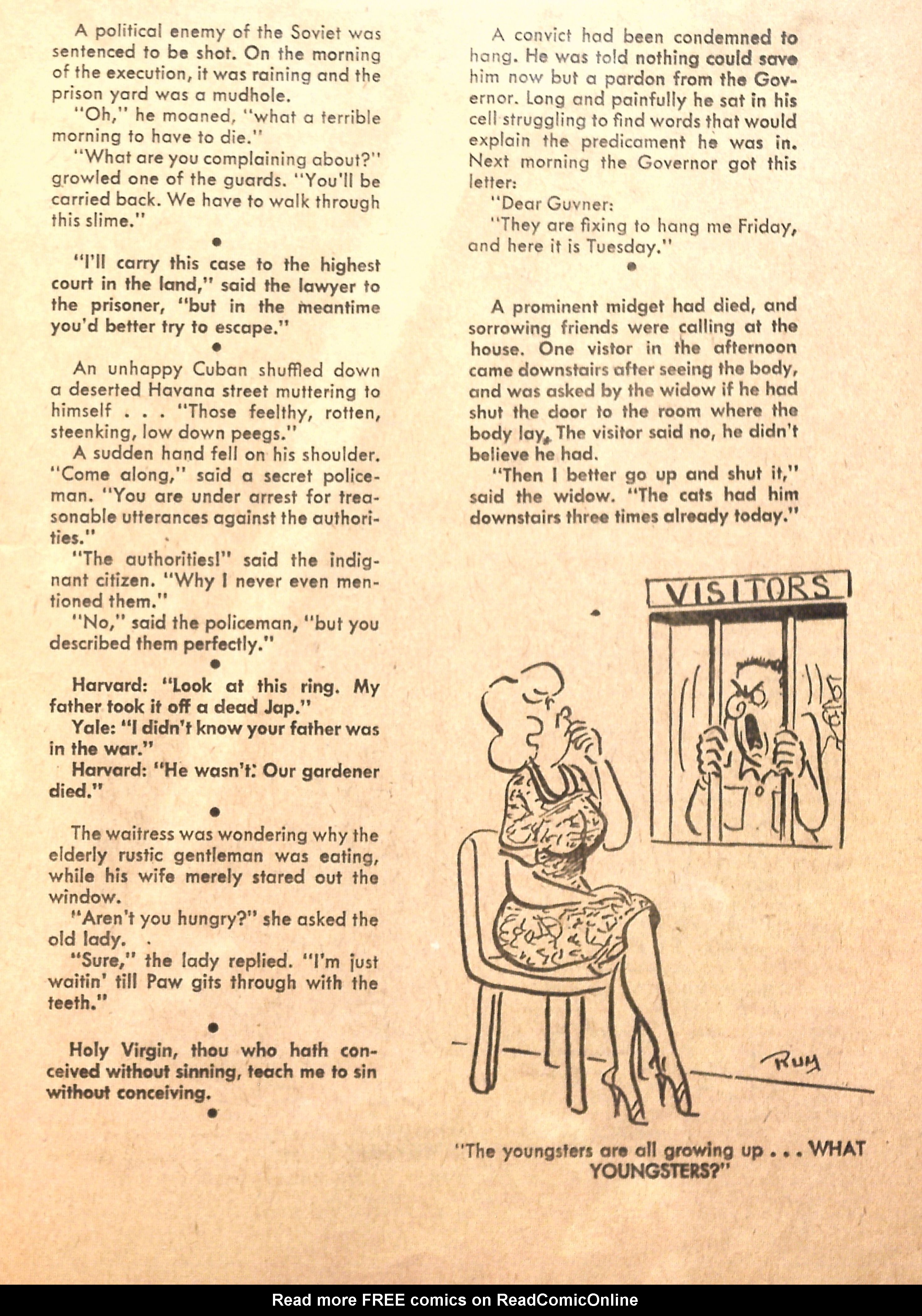 Read online Cartoons and Gags comic -  Issue #21 - 31