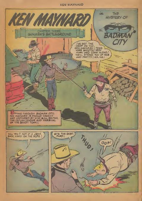 Read online Ken Maynard Western comic -  Issue #5 - 22