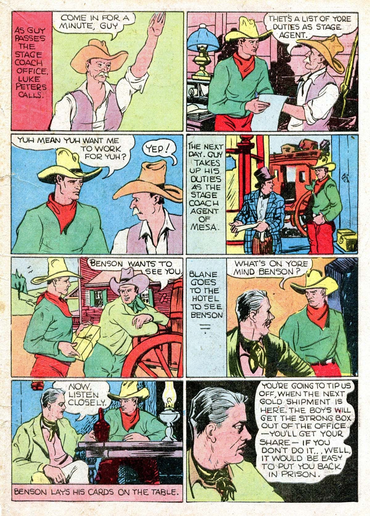 Read online Masked Marvel comic -  Issue #2 - 63