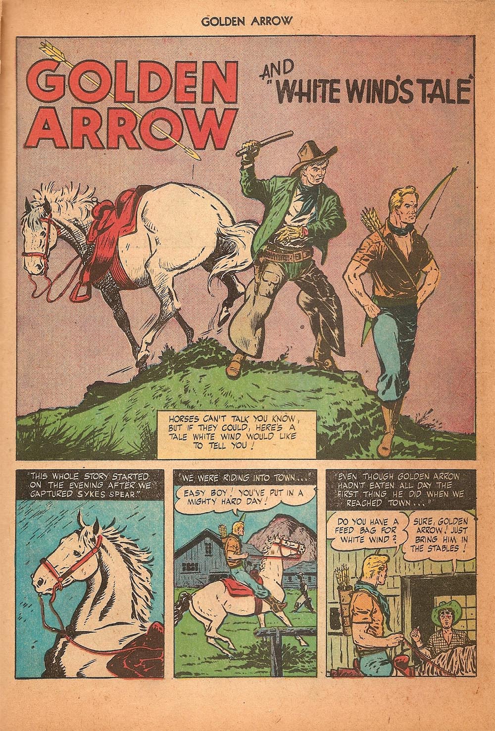 Read online Golden Arrow comic -  Issue #5 - 41