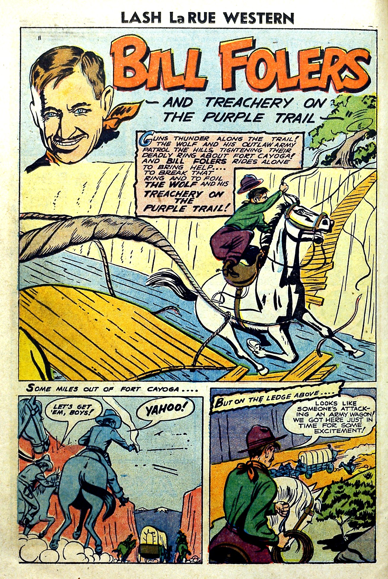 Read online Lash Larue Western (1949) comic -  Issue #57 - 14