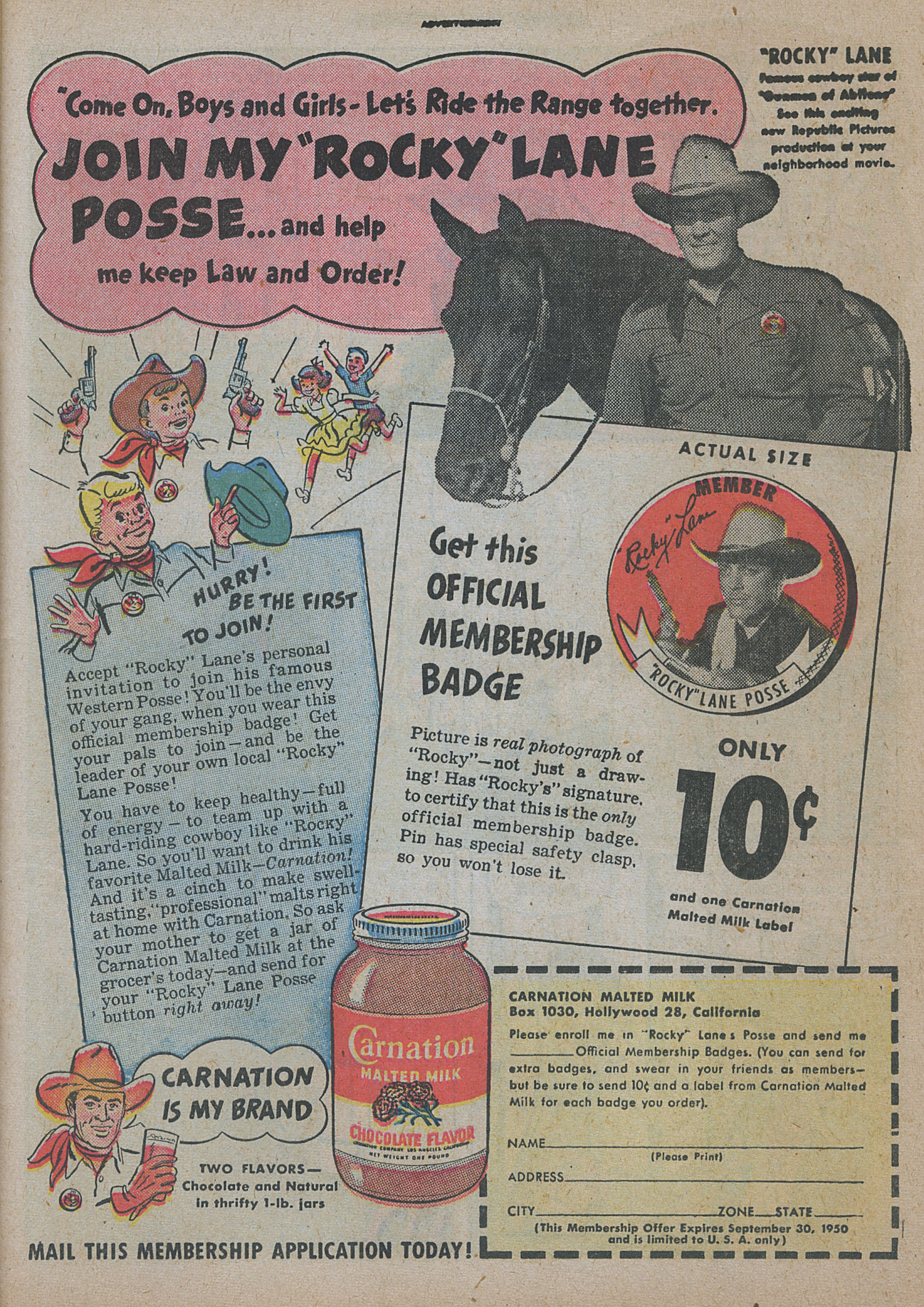 Read online Monte Hale Western comic -  Issue #48 - 35