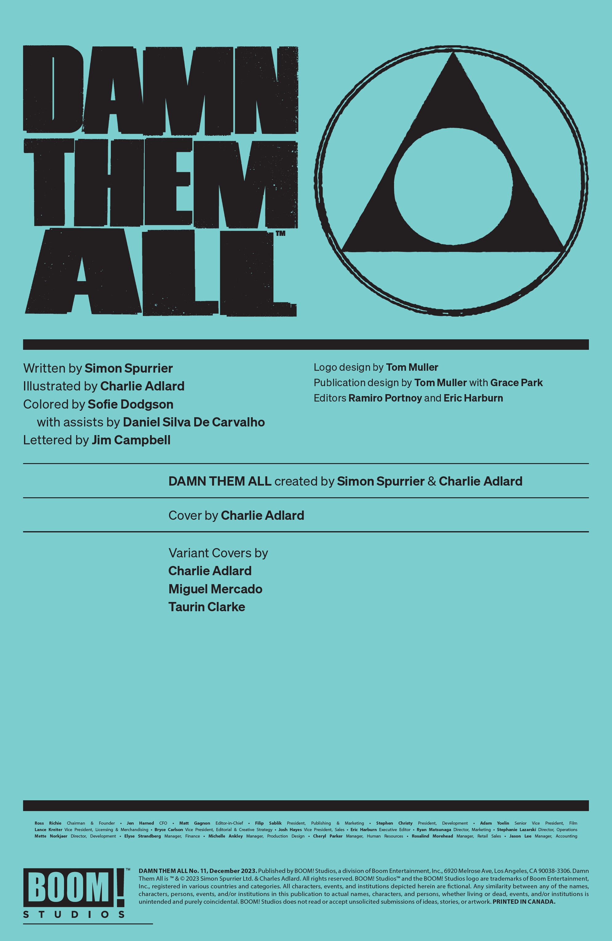 Read online Damn Them All comic -  Issue #11 - 2