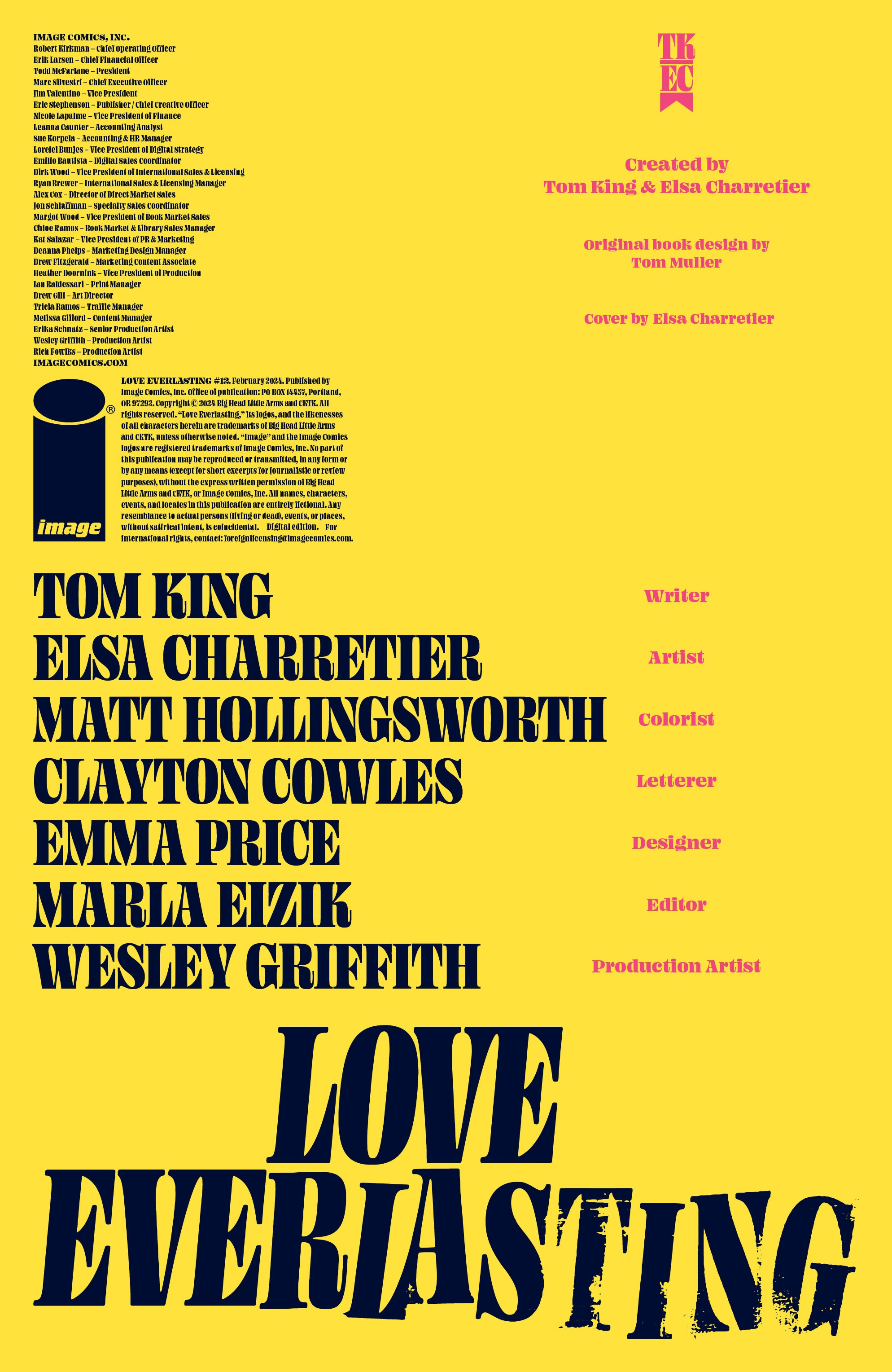 Read online Love Everlasting comic -  Issue #12 - 2