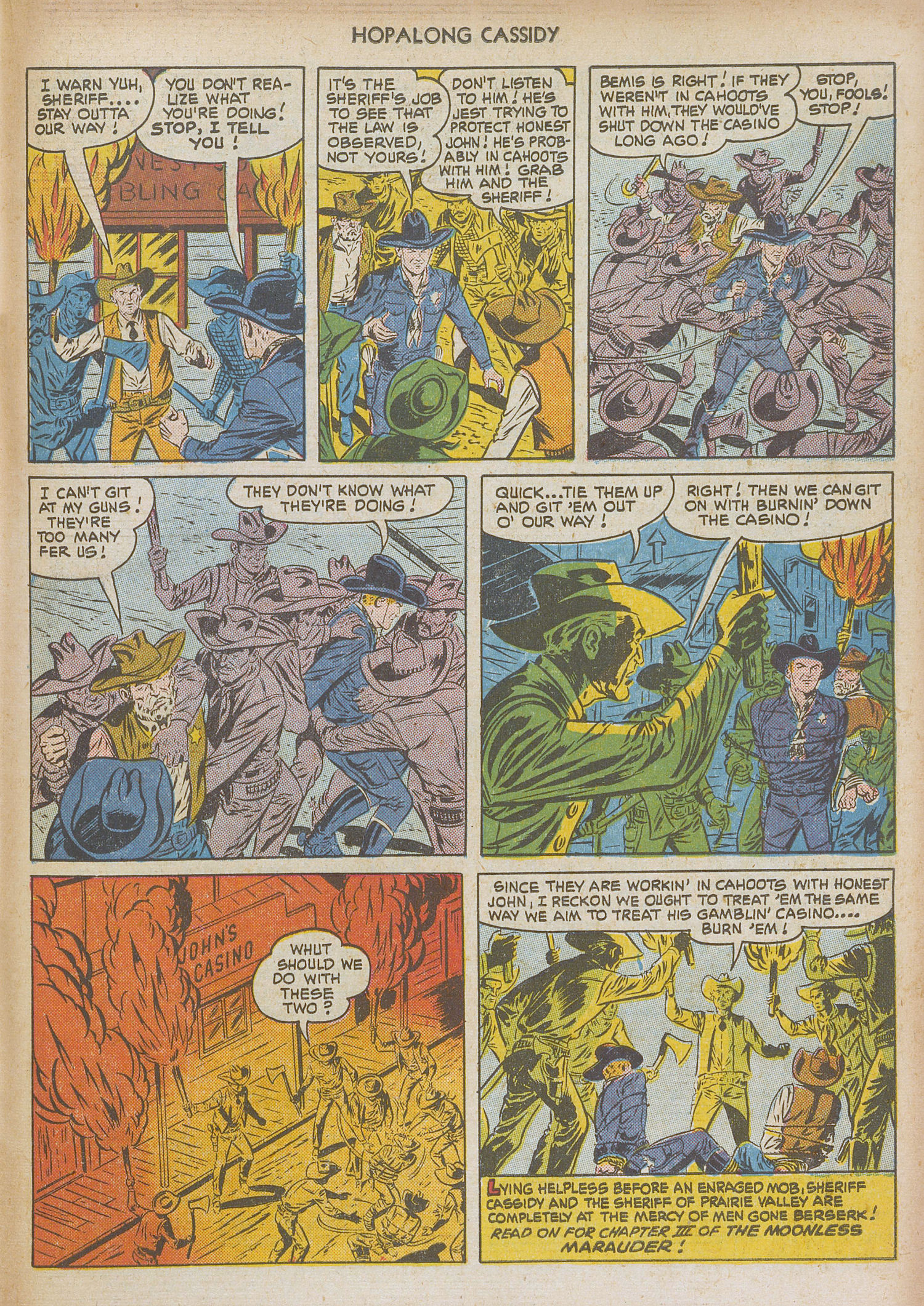 Read online Hopalong Cassidy comic -  Issue #55 - 19