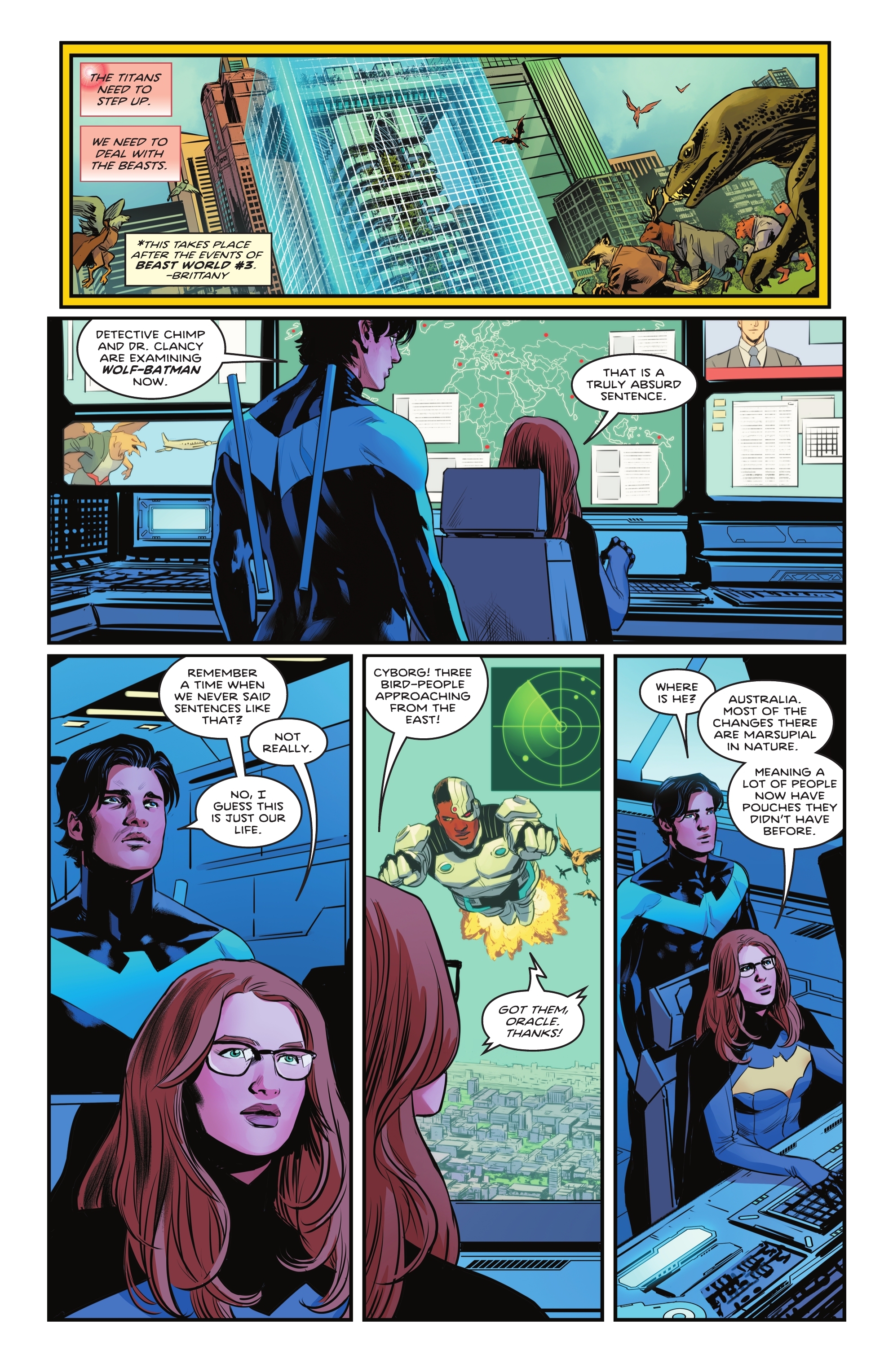 Read online Titans (2023) comic -  Issue #6 - 9