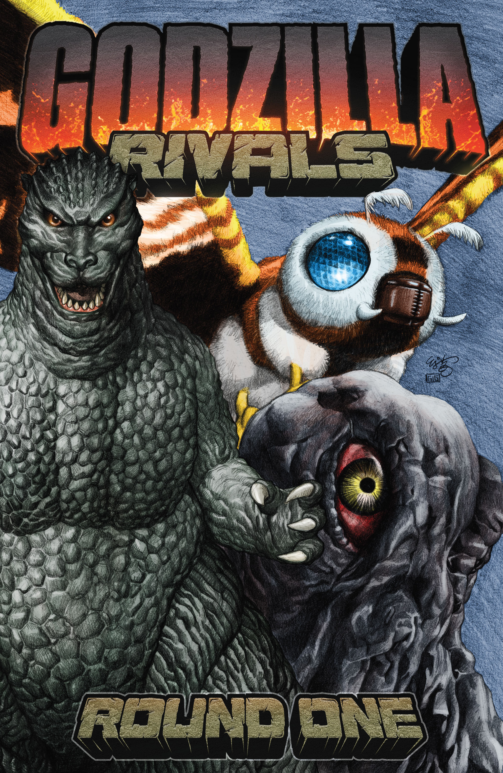 Read online Godzilla Rivals: Round One comic -  Issue # TPB (Part 1) - 1