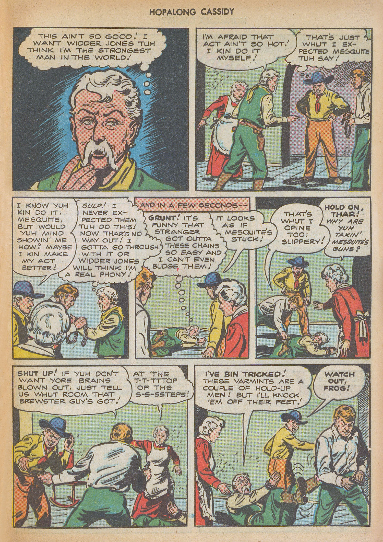 Read online Hopalong Cassidy comic -  Issue #13 - 29