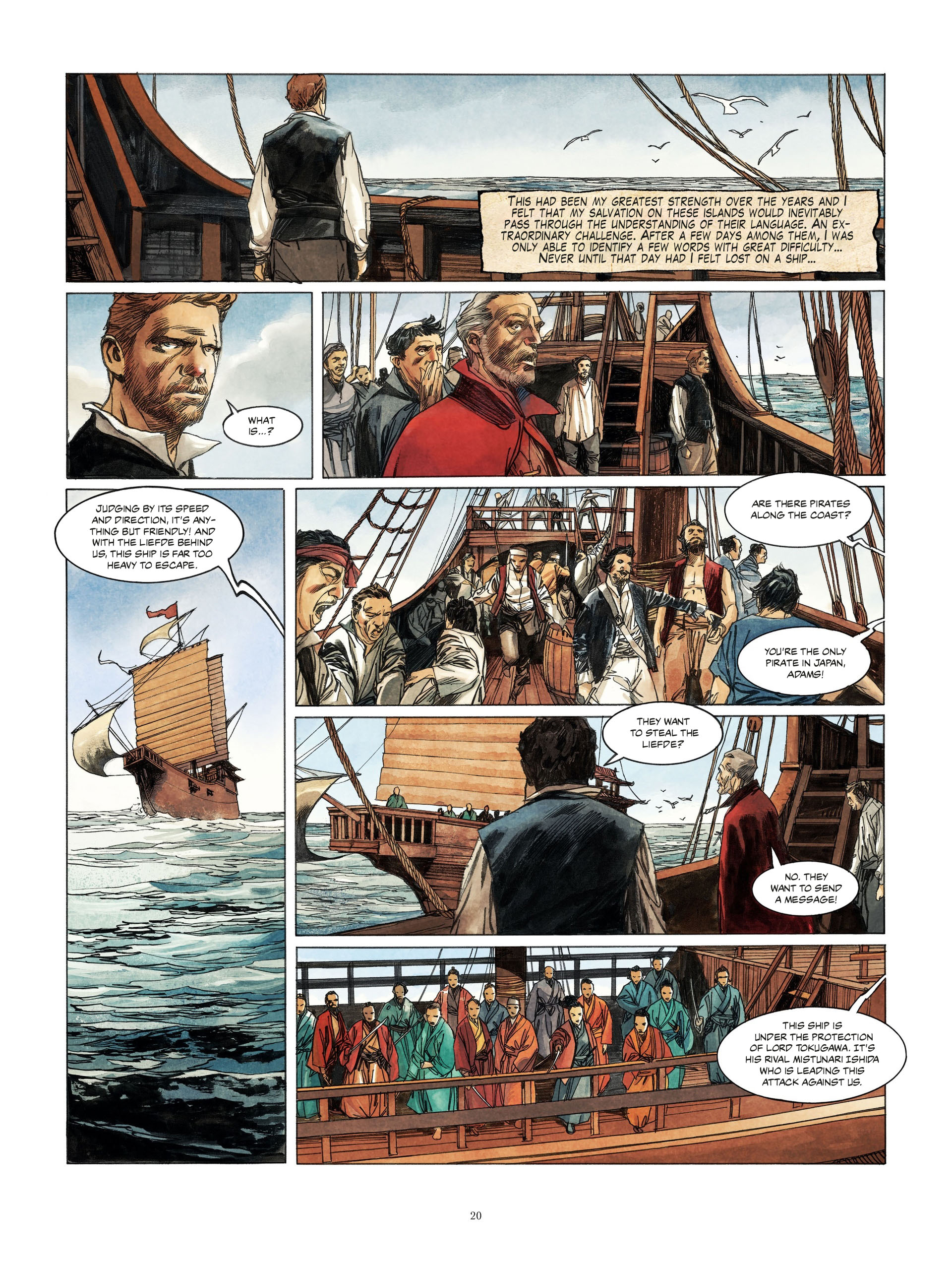 Read online William Adams, Samuraj comic -  Issue #1 - 20